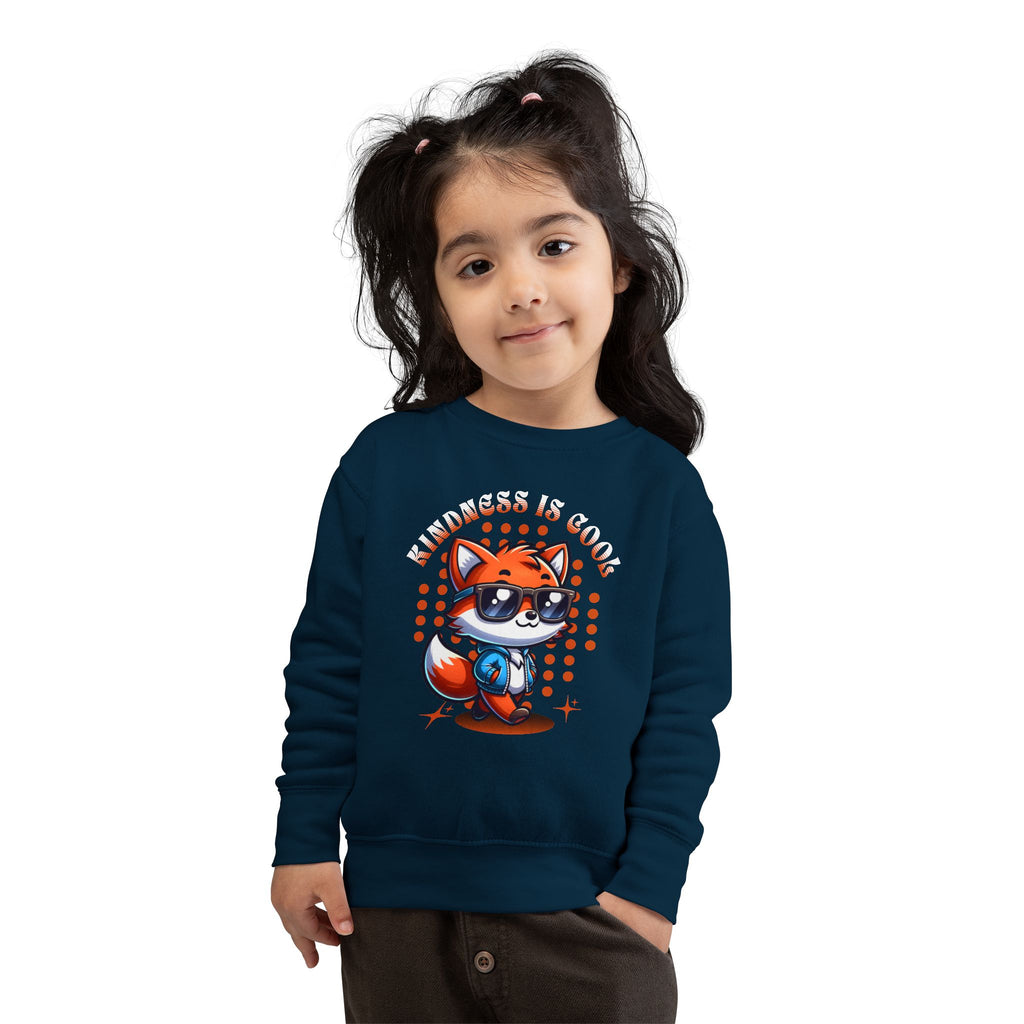 "Kindness Is Cool" Toddler Crewneck
