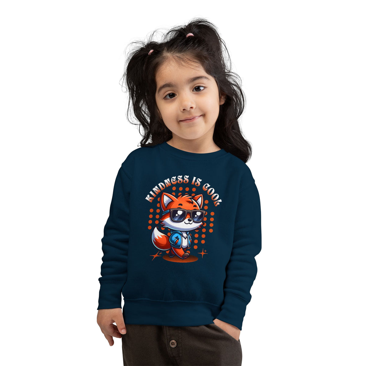 "Kindness Is Cool" Toddler Crewneck