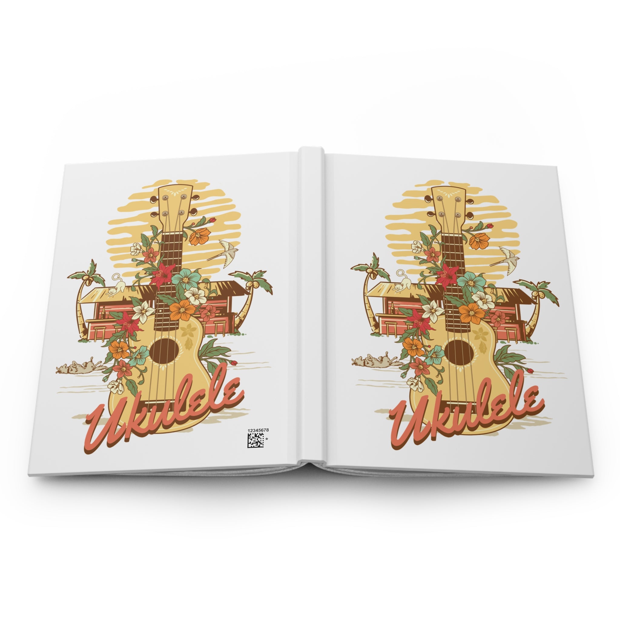 Ukulele Floral Journal