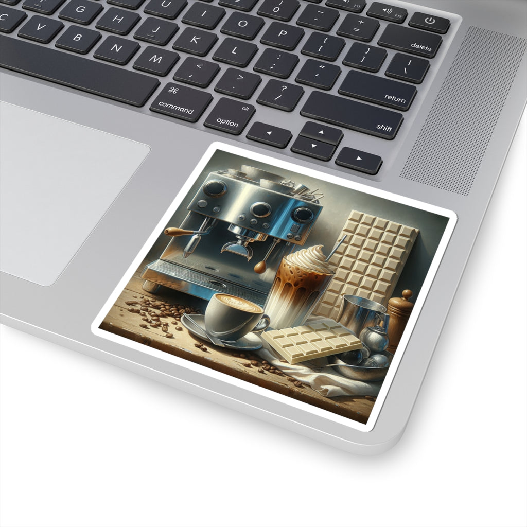 White Chocolate Expresso Sticker
