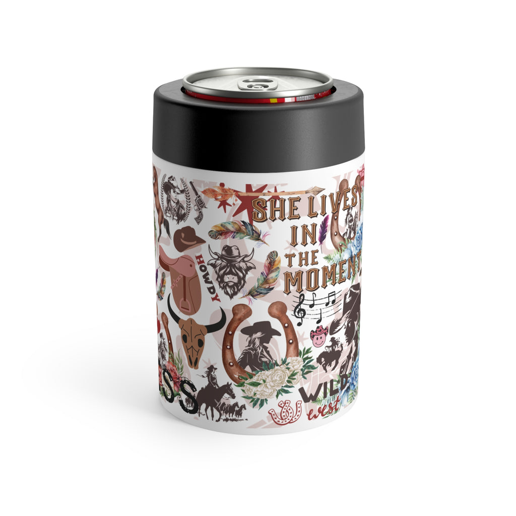Cowgirl Vibes Can Cooler