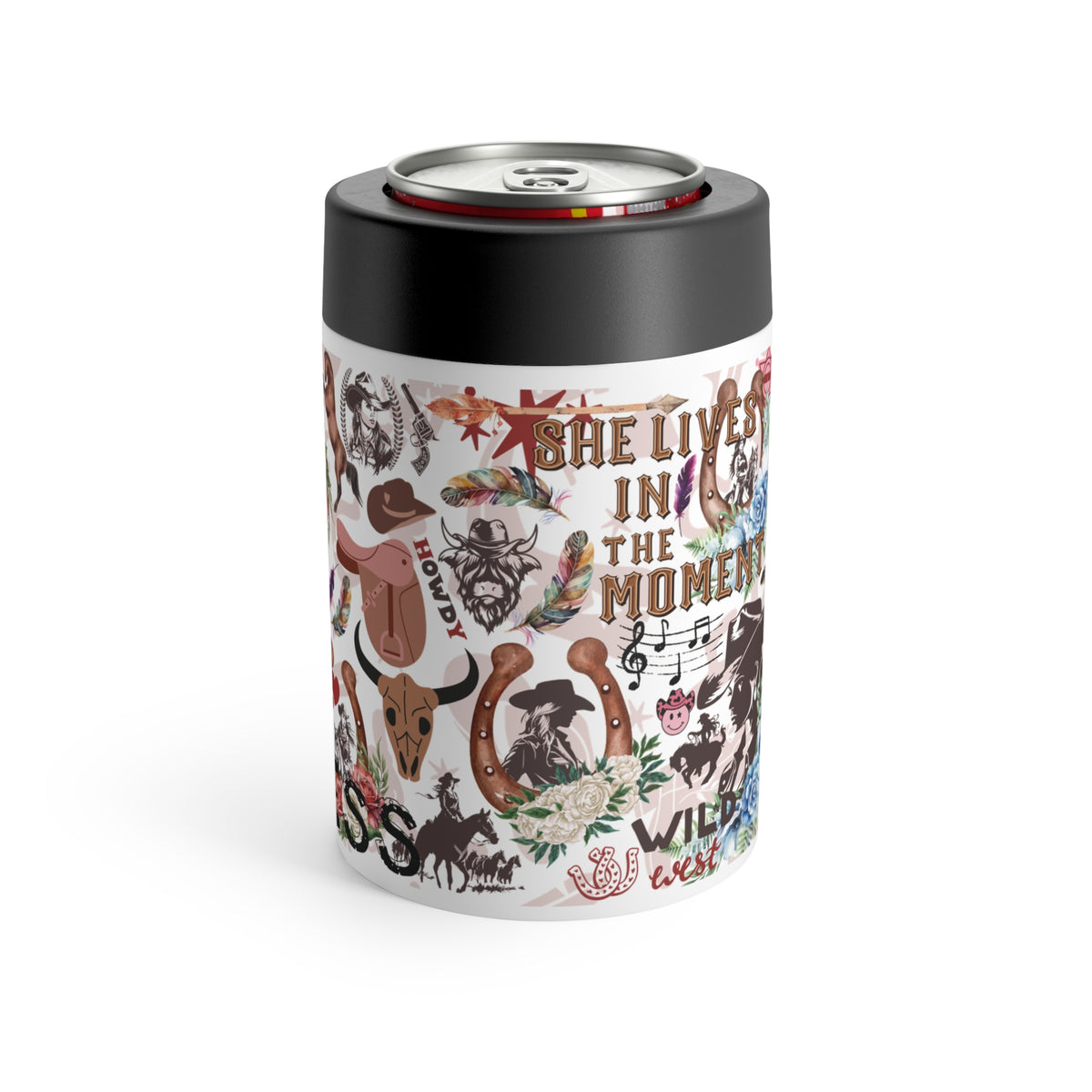 Cowgirl Vibes Can Cooler
