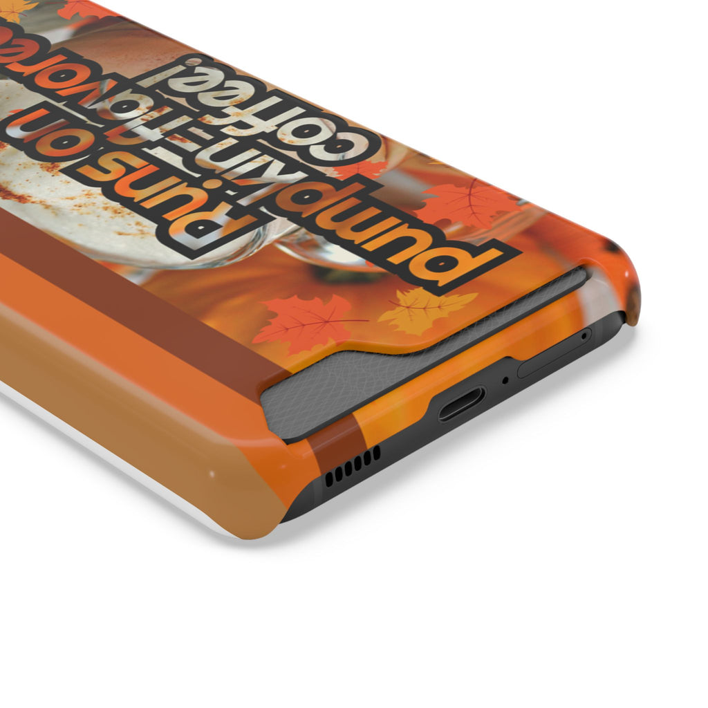 Coffee Phone Case w/Card Holder