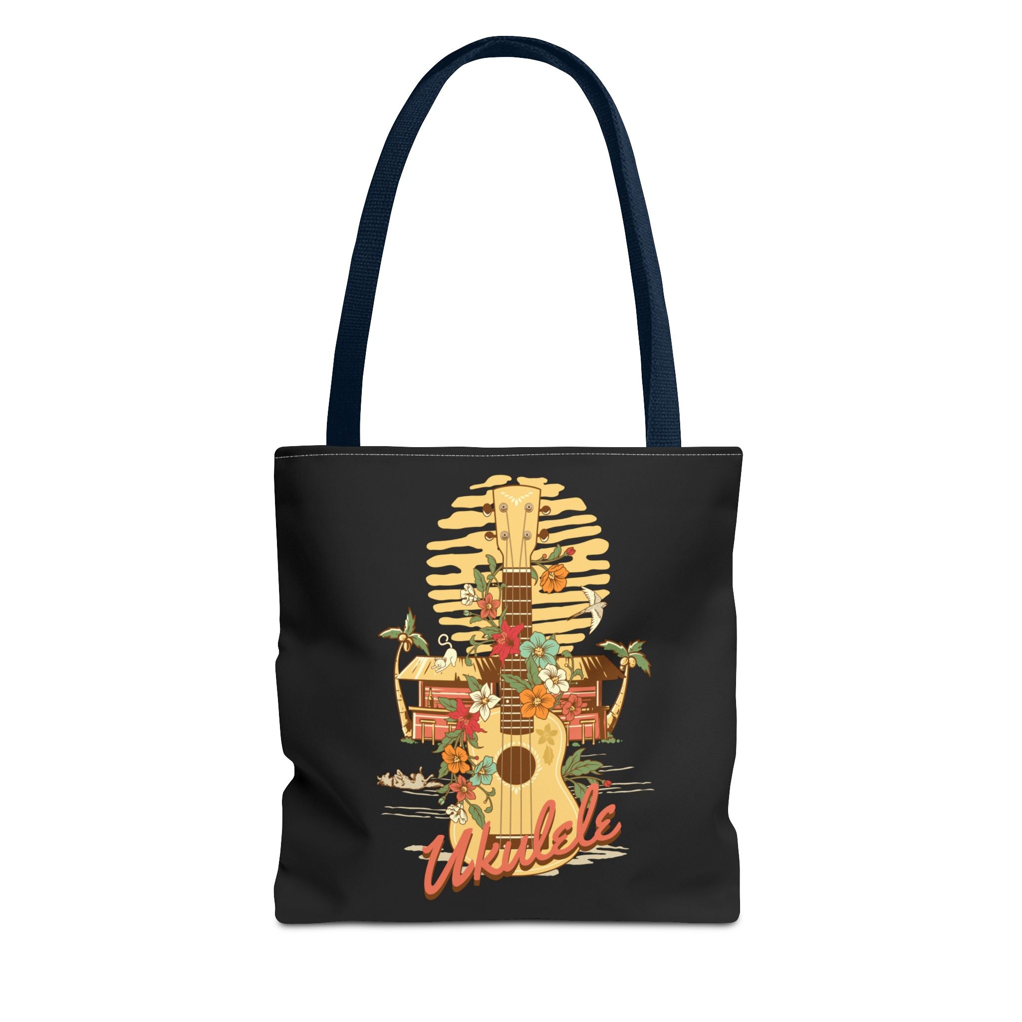 Ukulele Retro Tote Bag