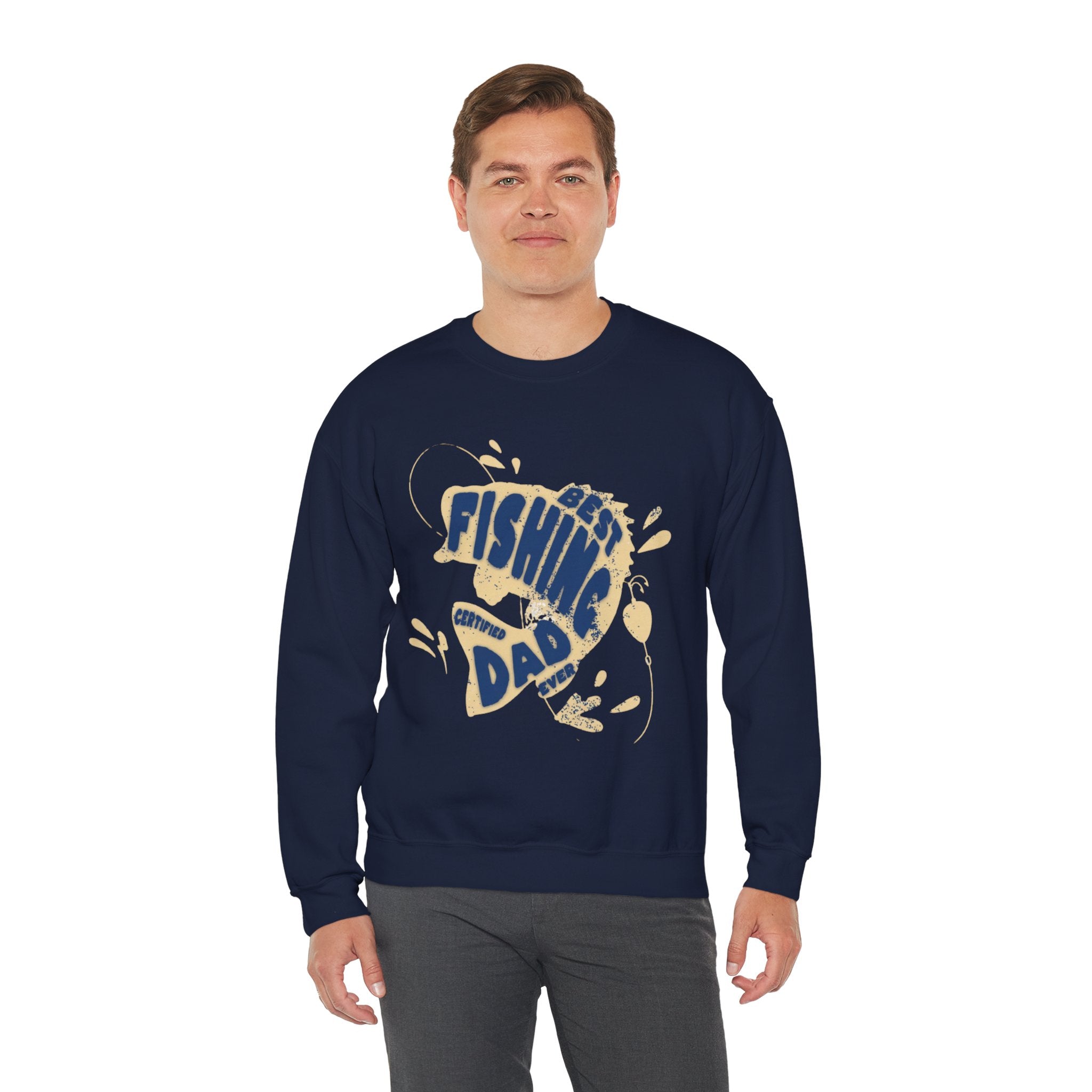 Fishing Dad Crewneck