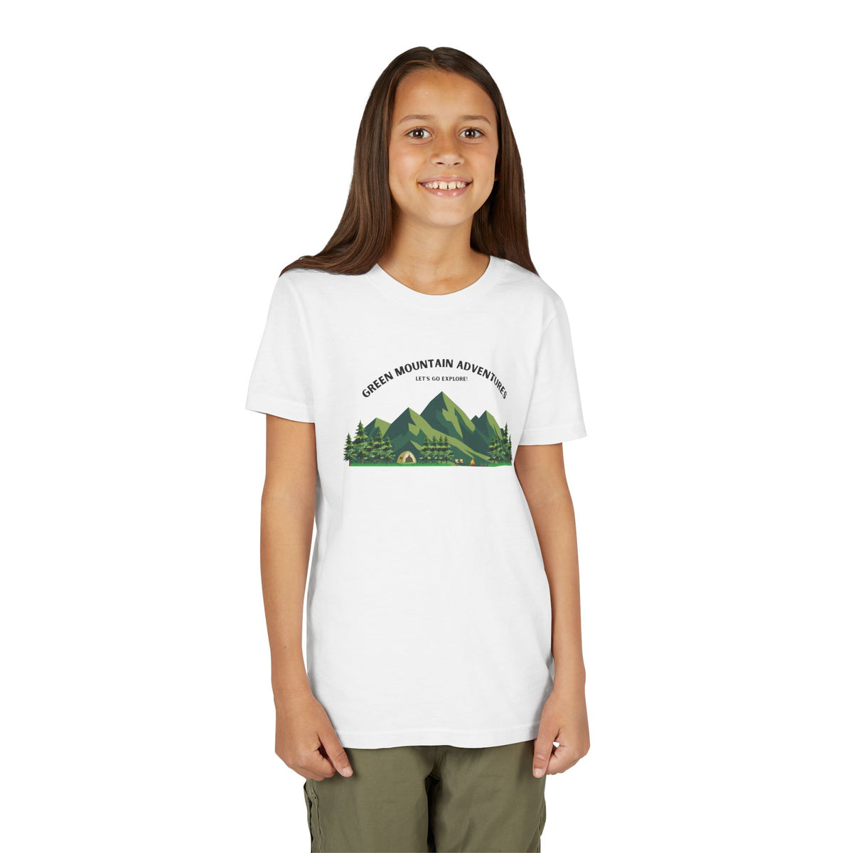 Green Mountain Adventures Youth T‑Shirt
