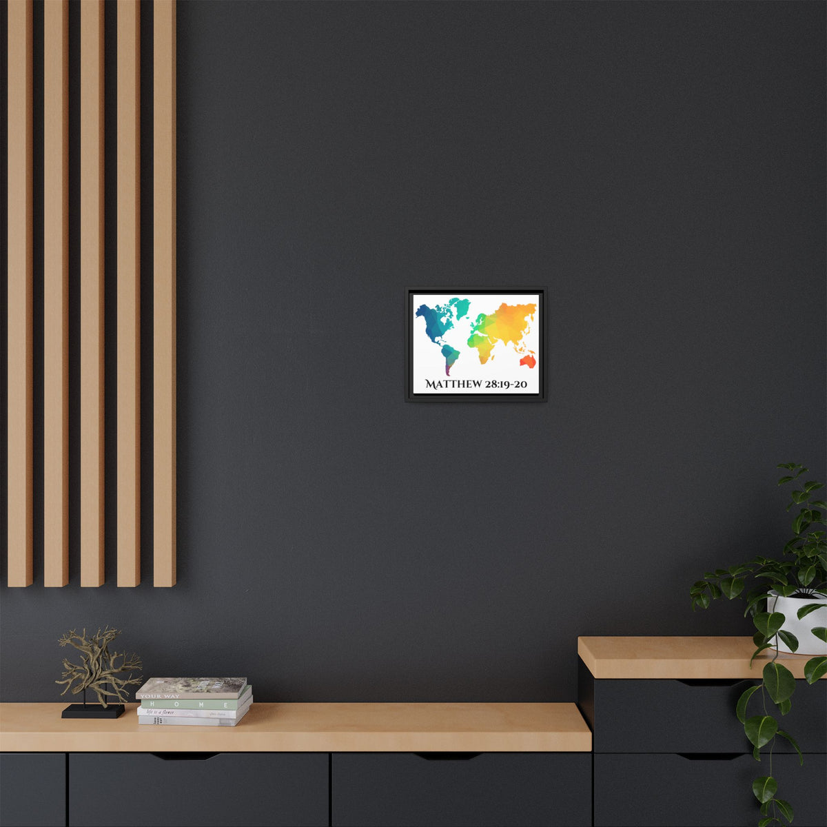 The Great Commission Wall Art (Matthew 28:19-20)