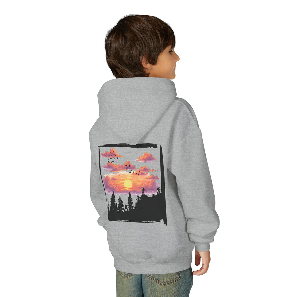 "The Mountains Are Calling" Youth Hoodie