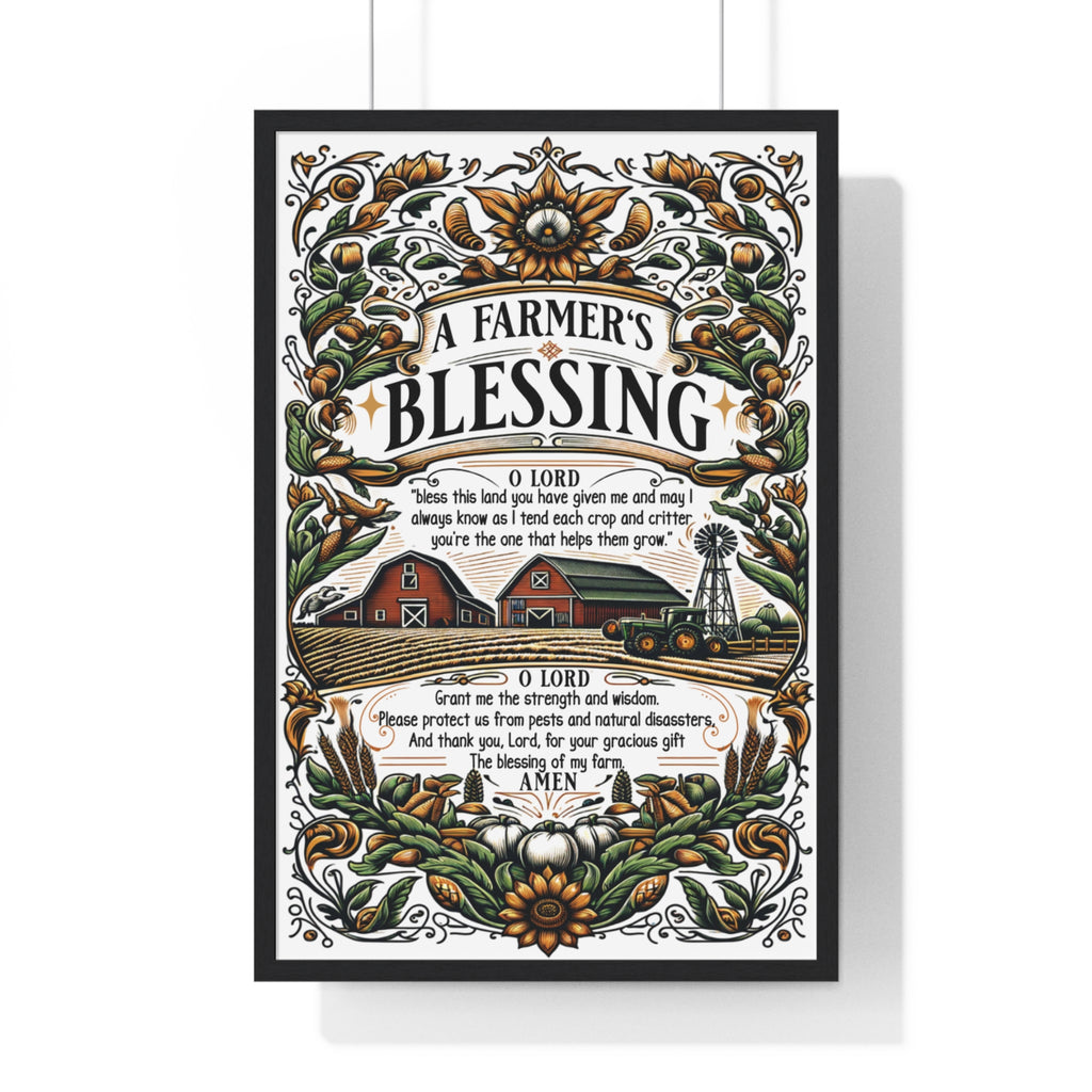 A Farmer's Blessing Poster