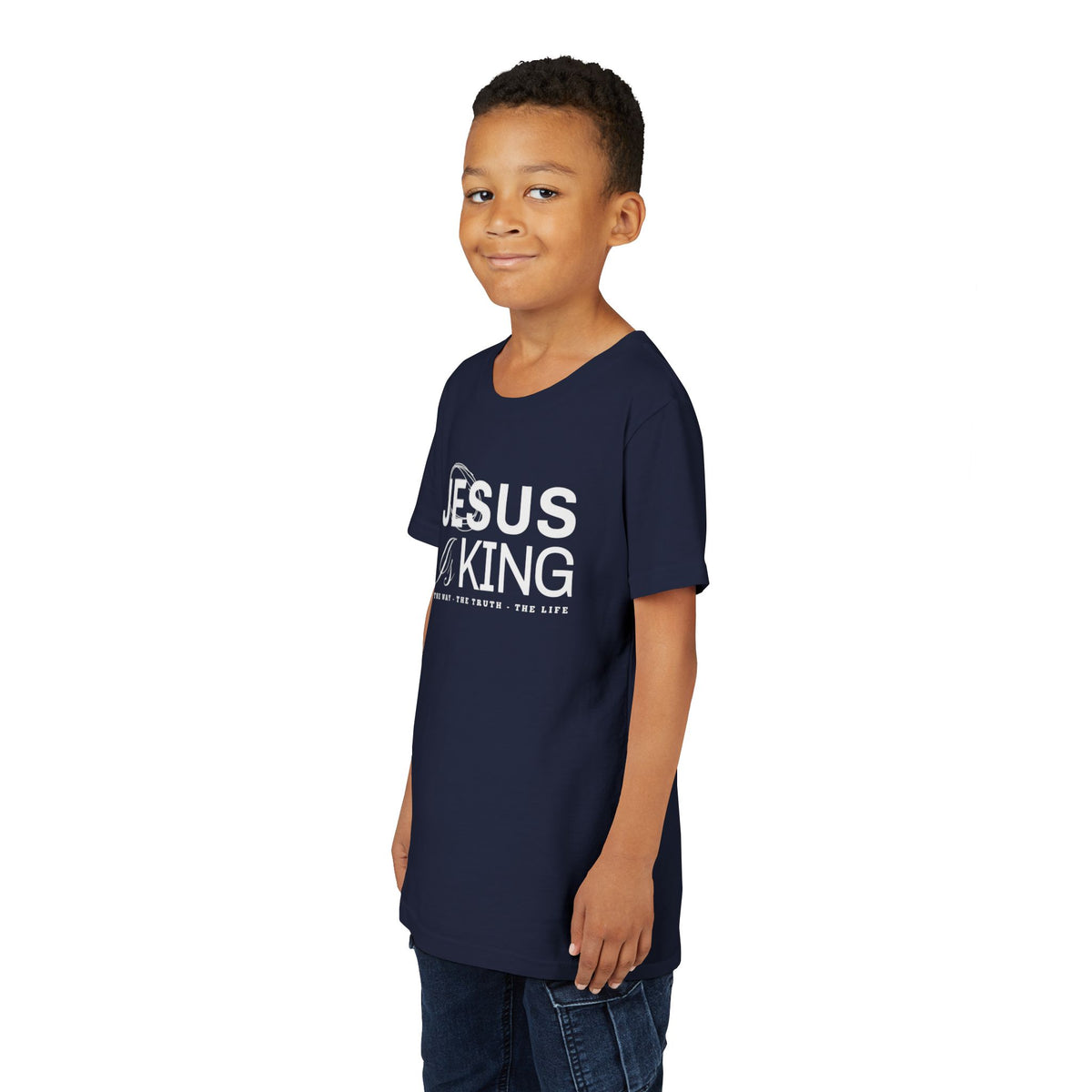 "Jesus Is King" Youth T-Shirt