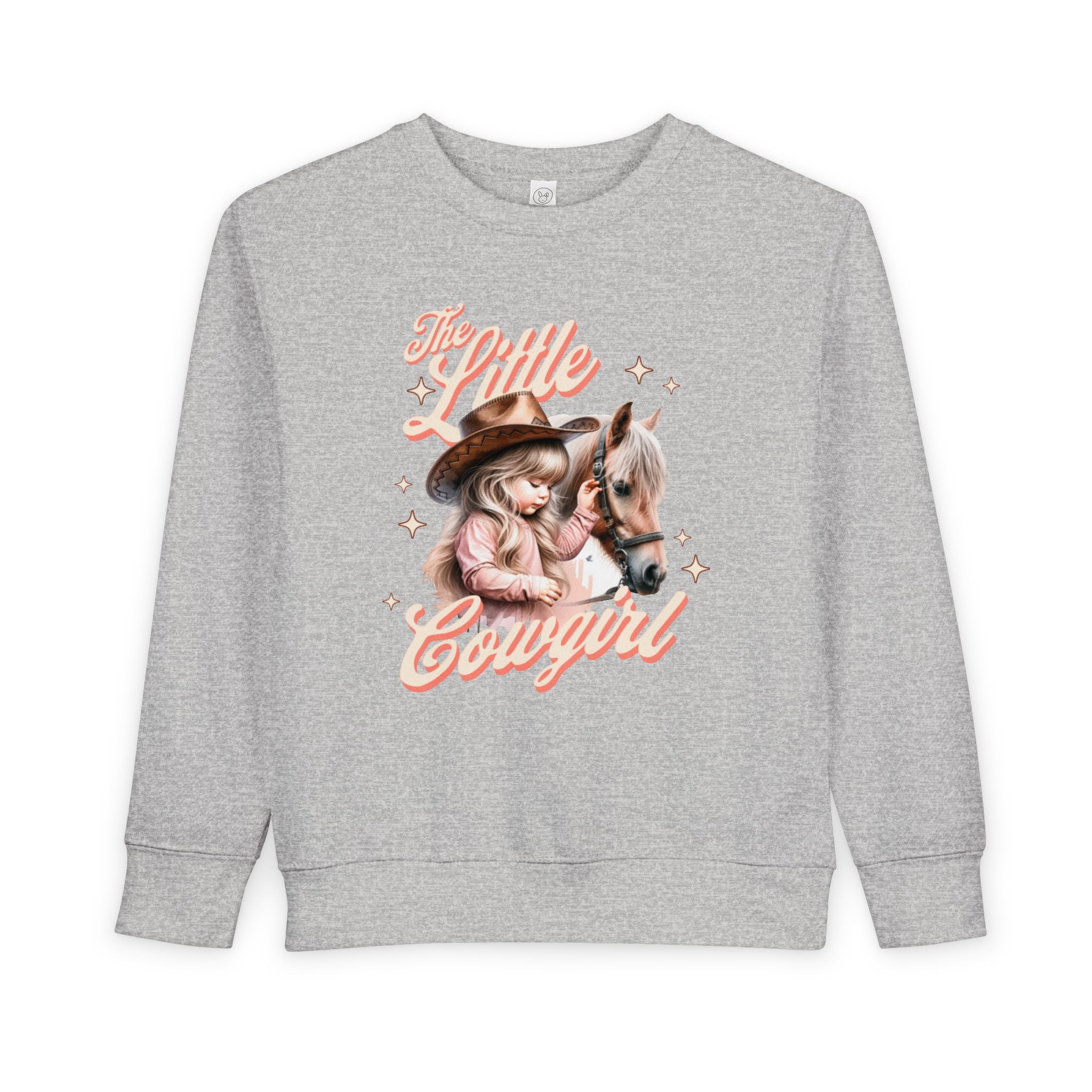 'The Little Cowgirl' Crewneck for Girls