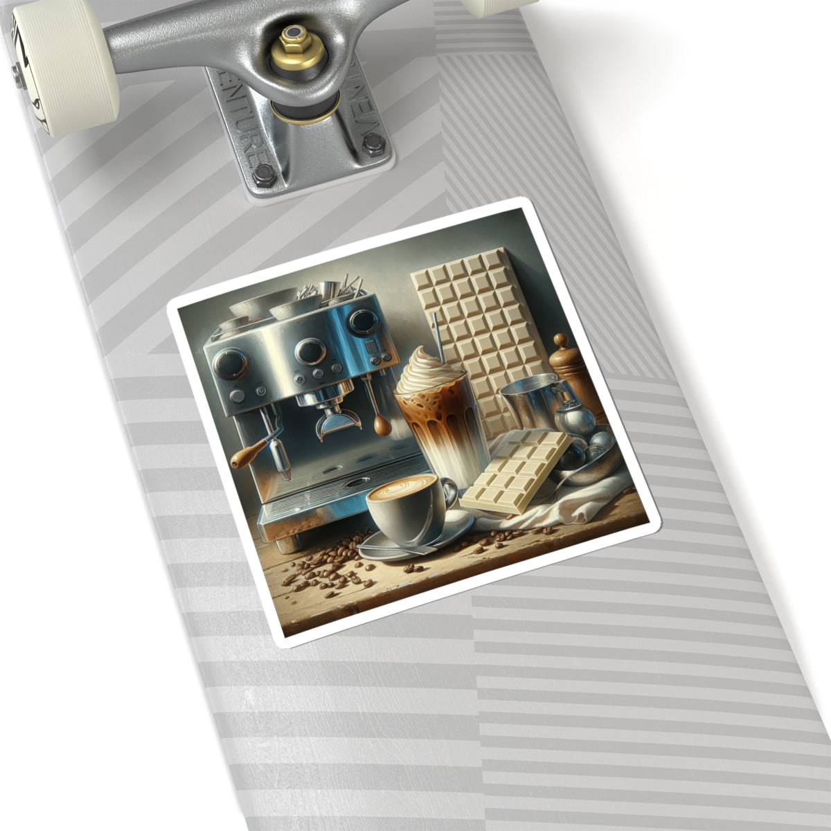 White Chocolate Expresso Sticker