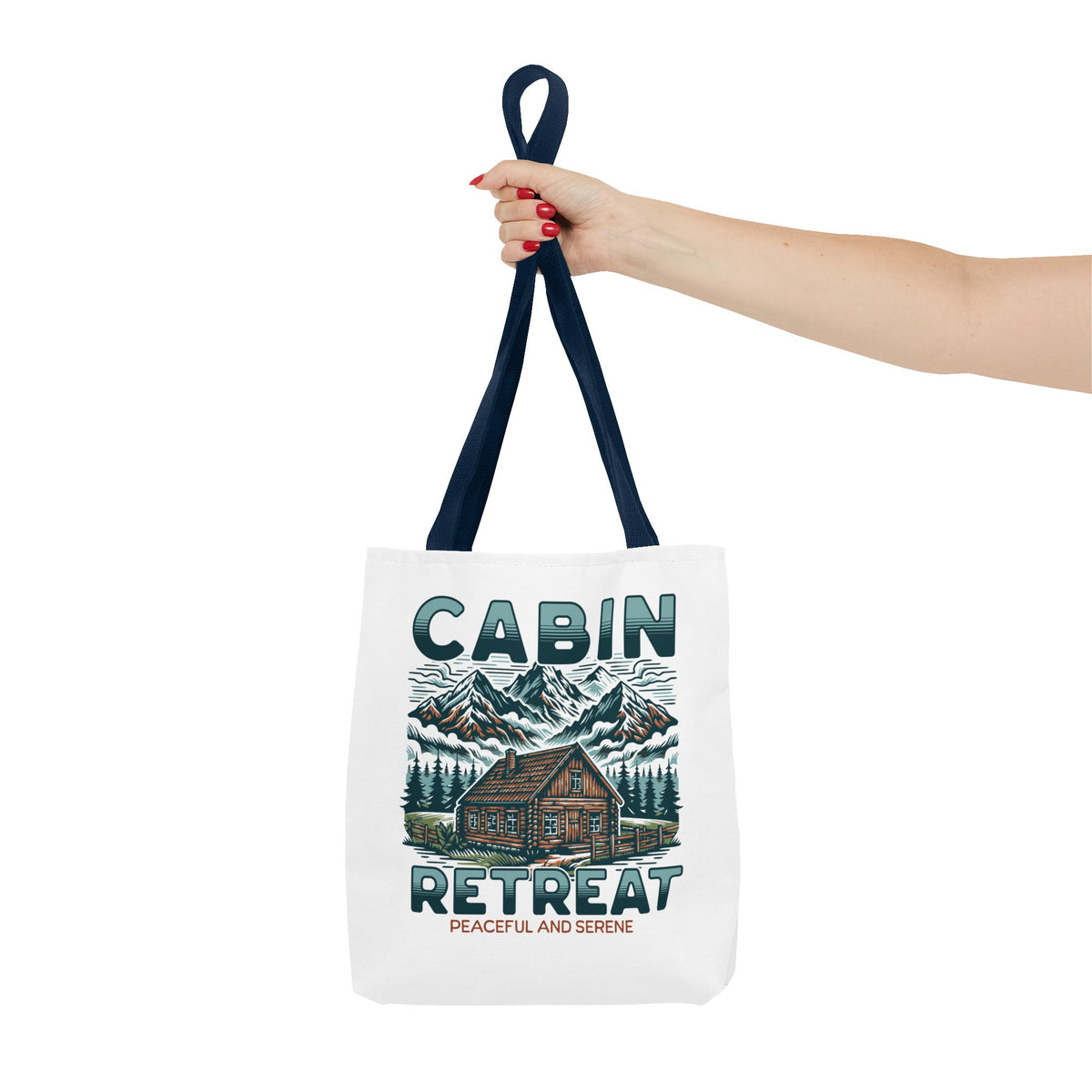 Cabin Retreat Tote Bag