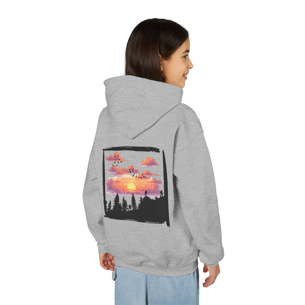"The Mountains Are Calling" Youth Hoodie