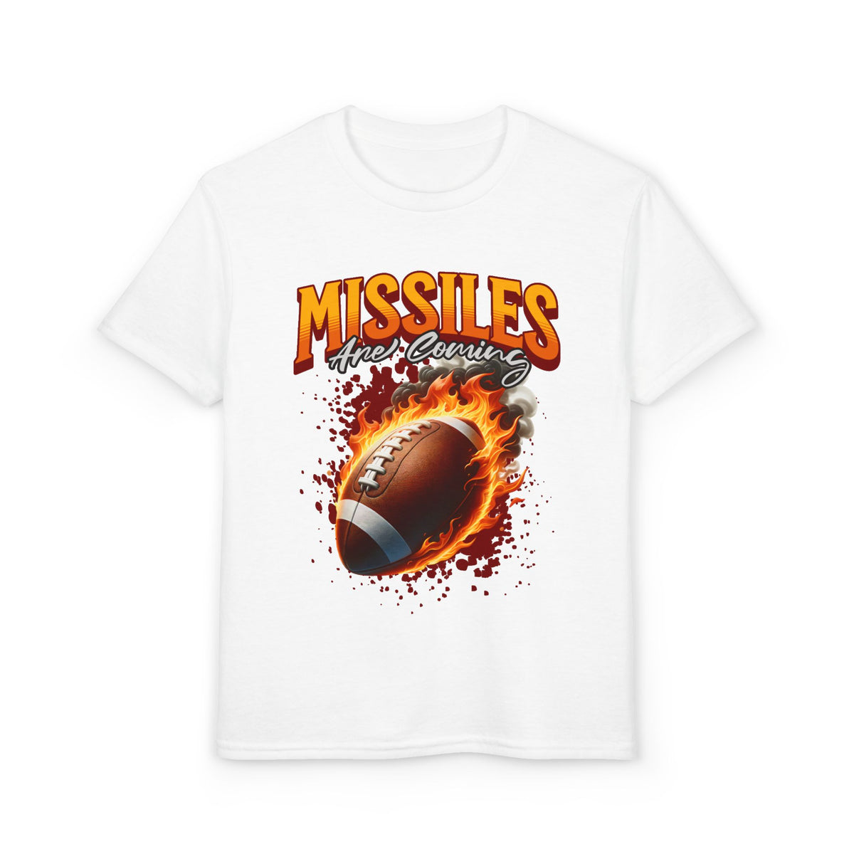 "Missiles Are Coming" Football Youth T-Shirt