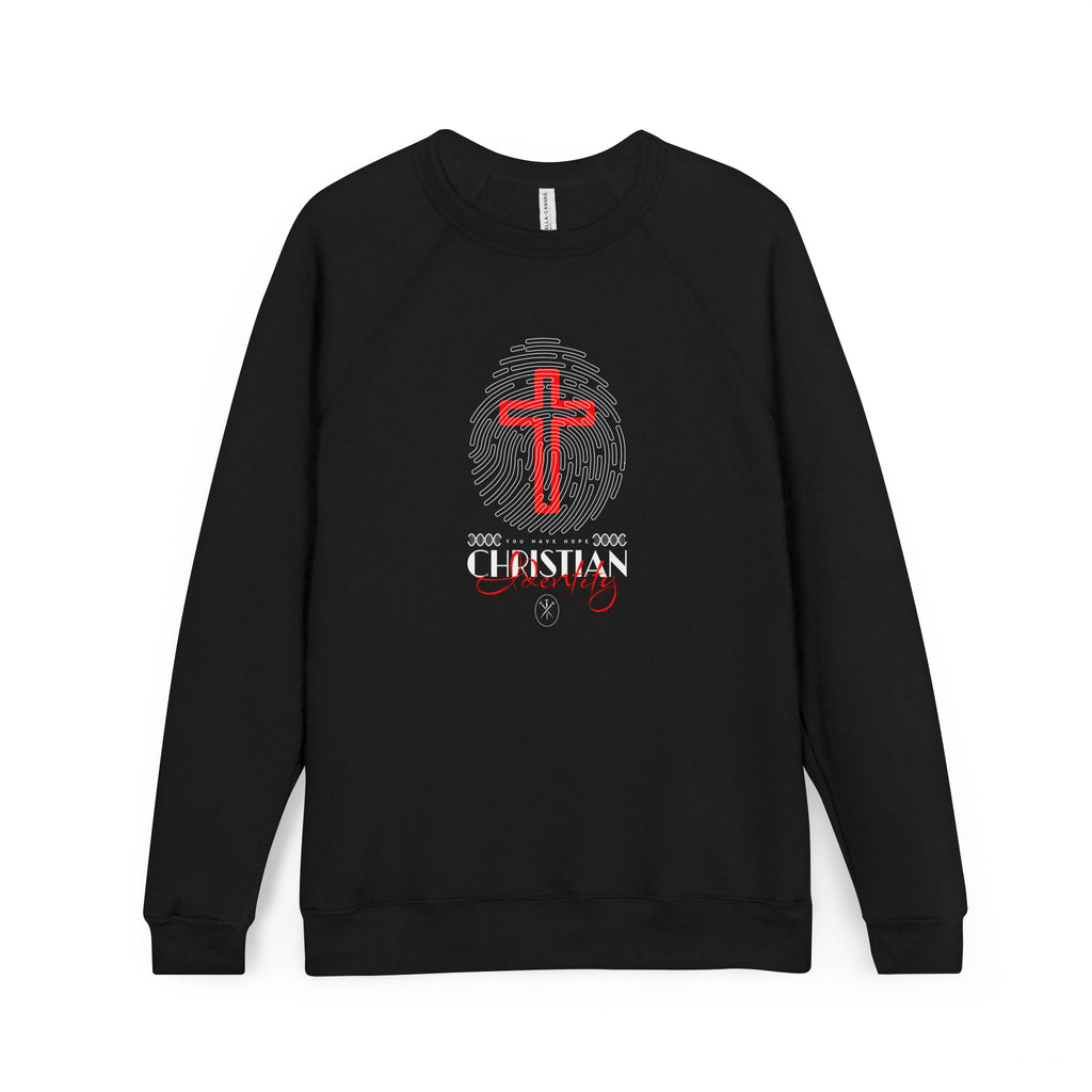 Cross Fingerprint Crewneck