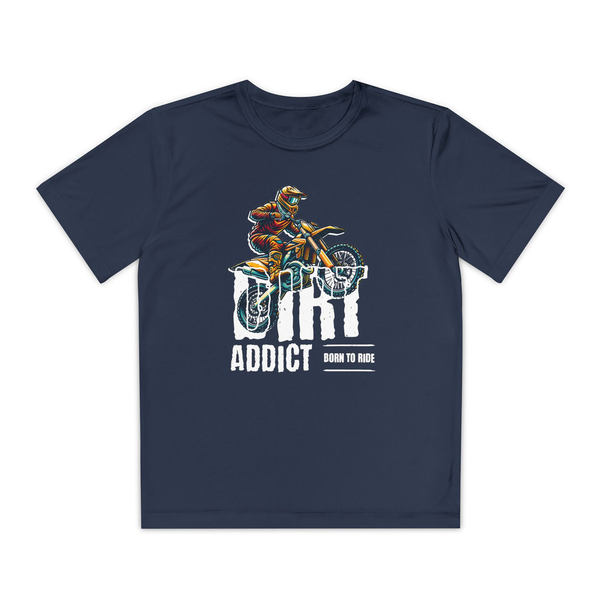 Dirt Addict Youth Motocross T-Shirt
