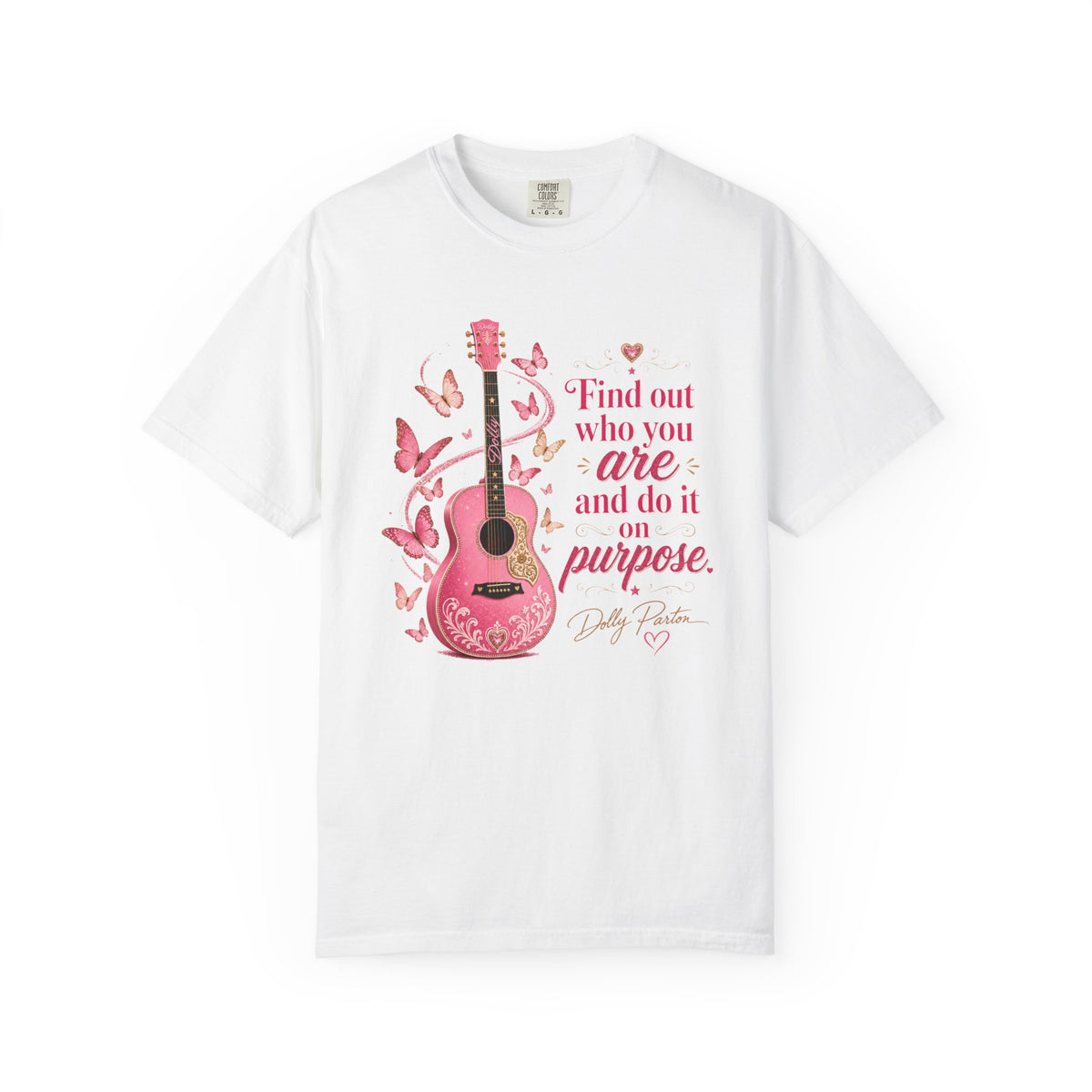 Guitar & Butterflies Tee