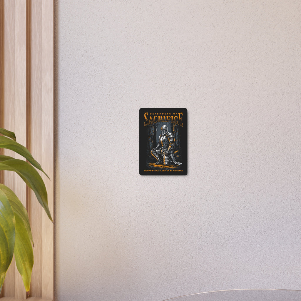 "Defenders of Sacrifice" Knight Wall Art