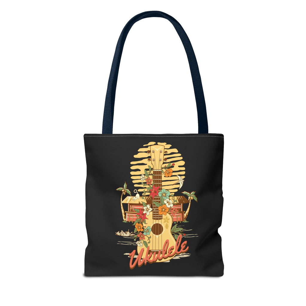 Ukulele Retro Tote Bag