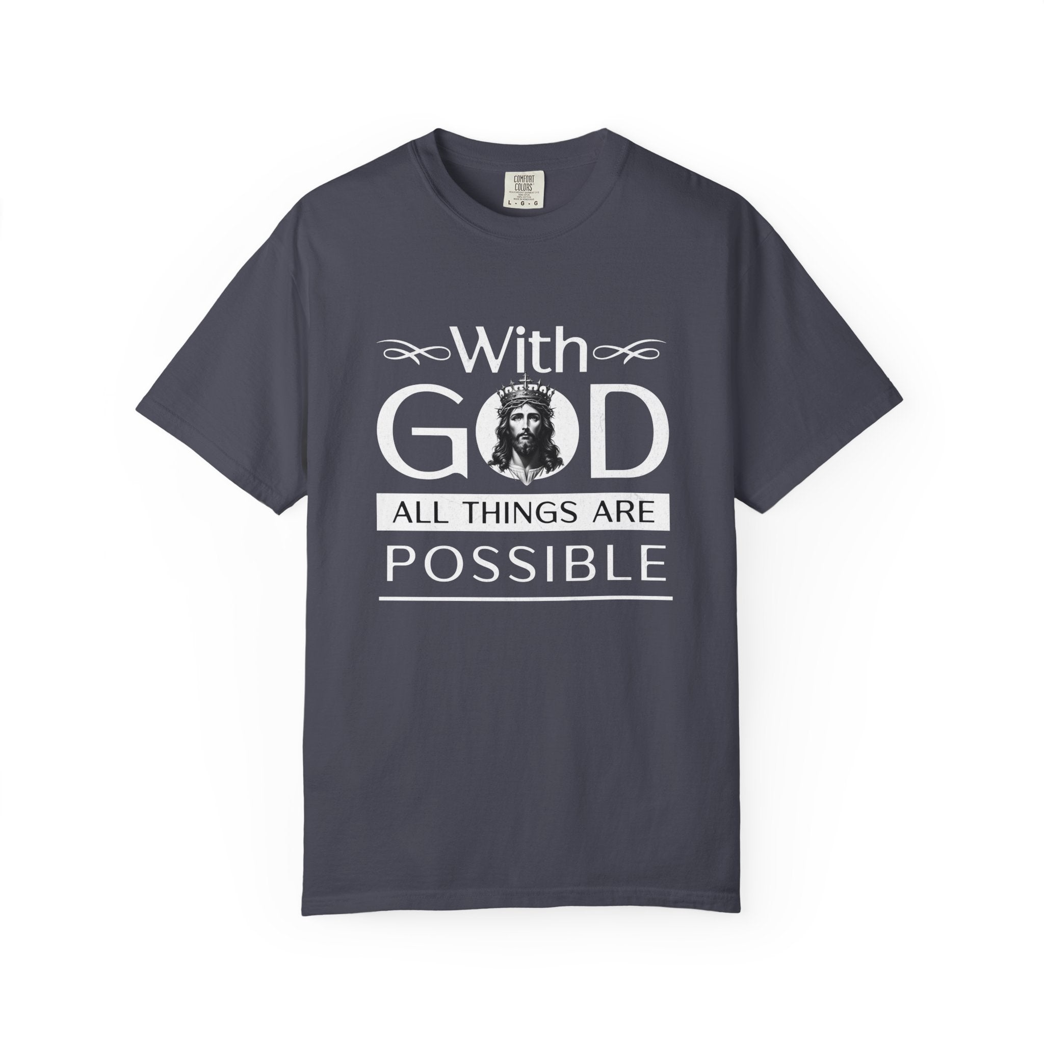With God All Things...T‑Shirt