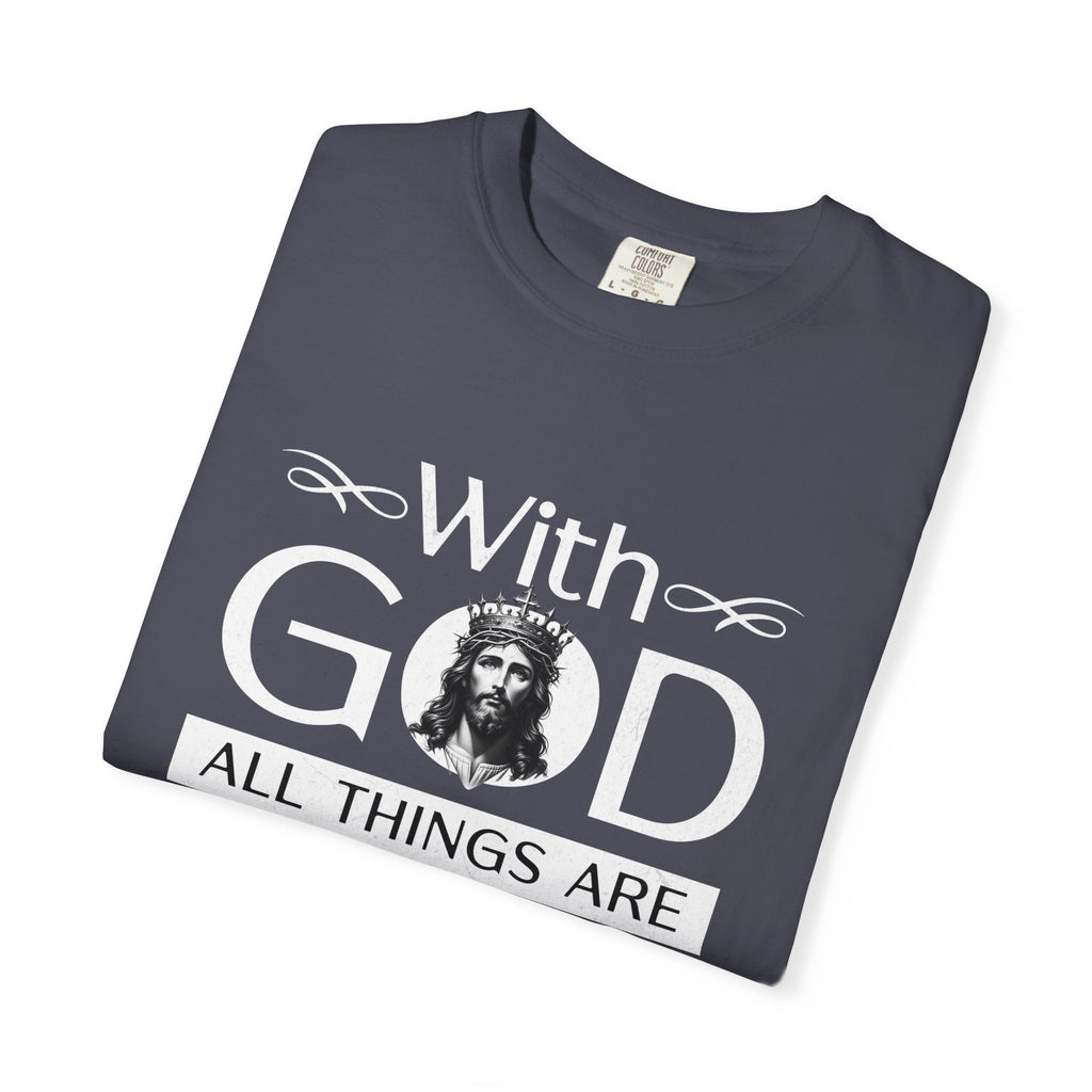 With God All Things...T‑Shirt