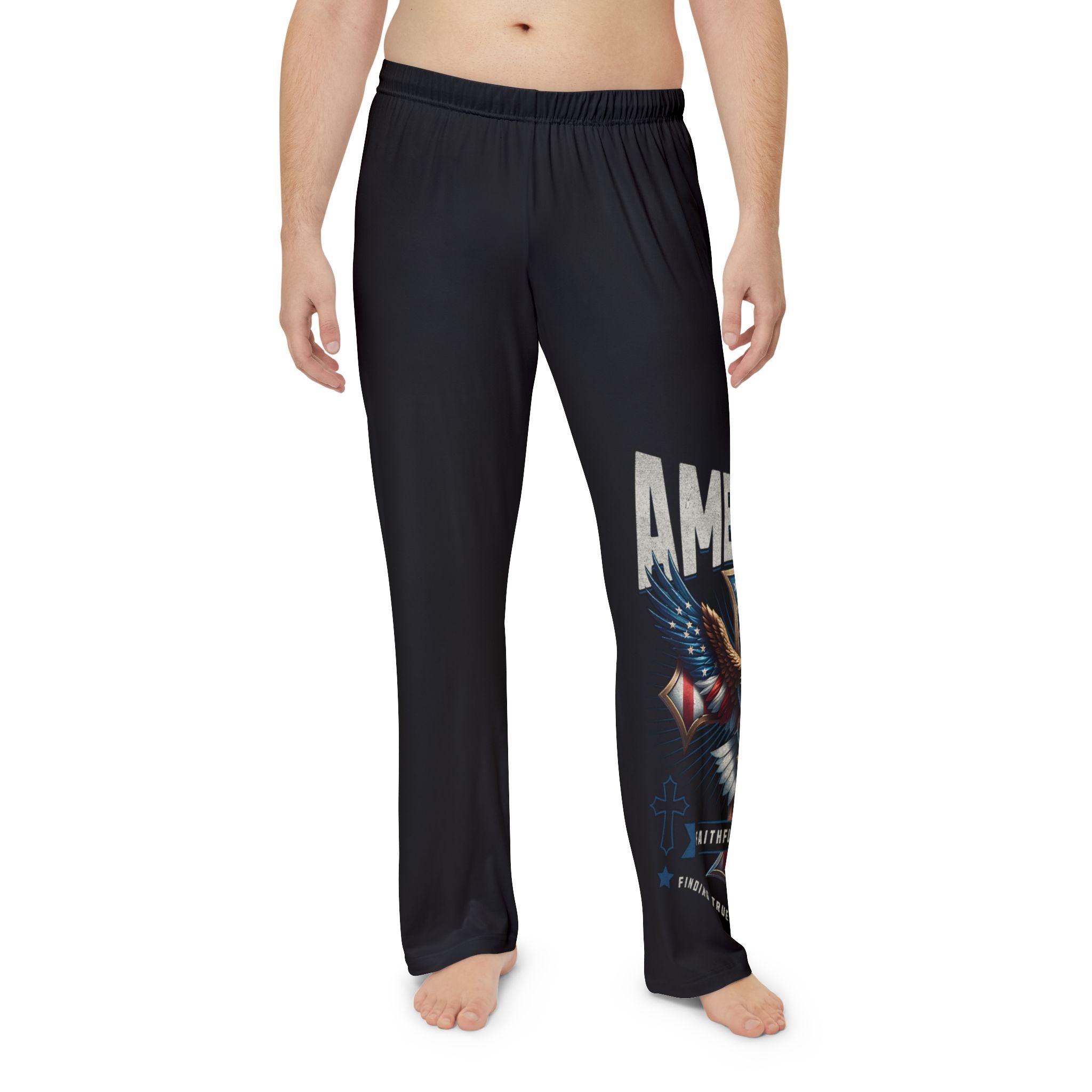 Patriotic Eagle Men's Pajama Pants