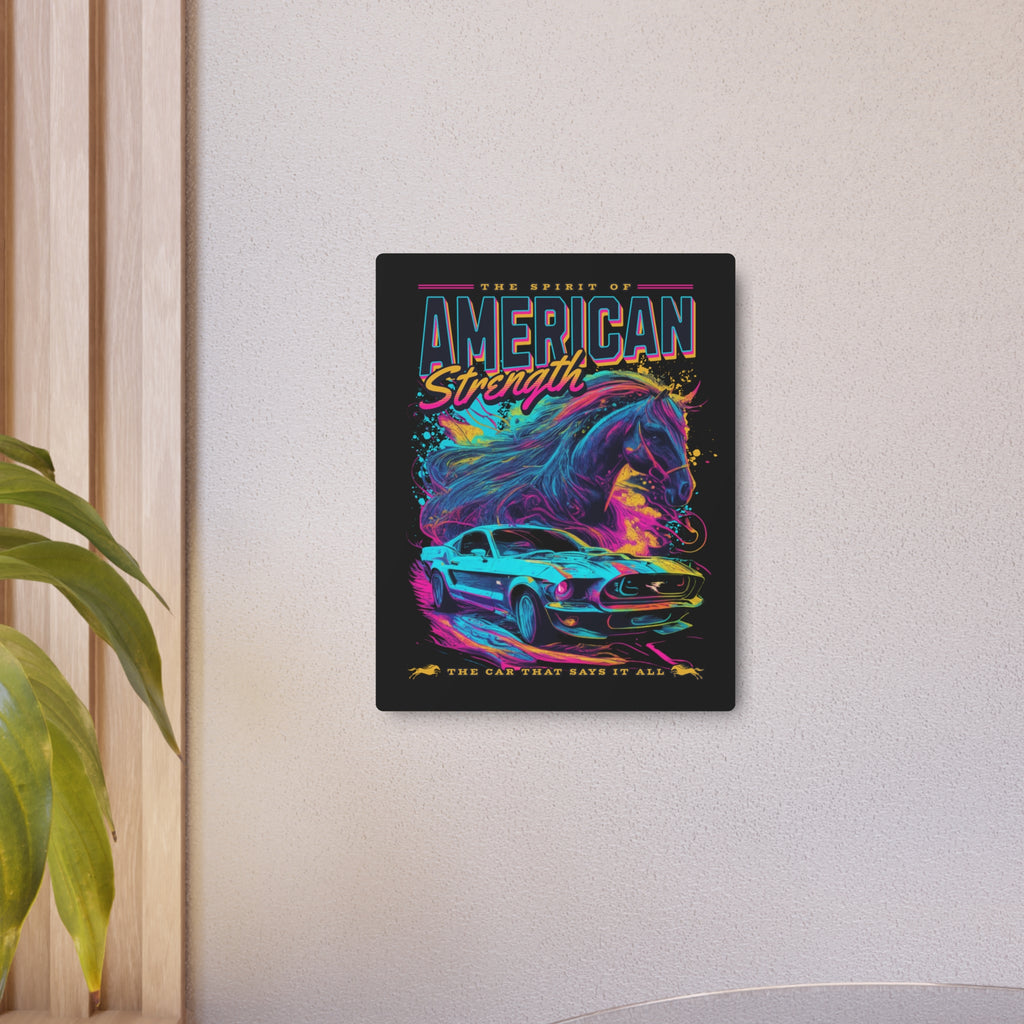 'The Spirit of American Strength' Vintage Wall Art