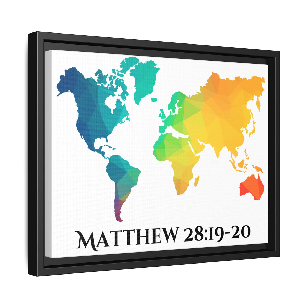 The Great Commission Wall Art (Matthew 28:19-20)