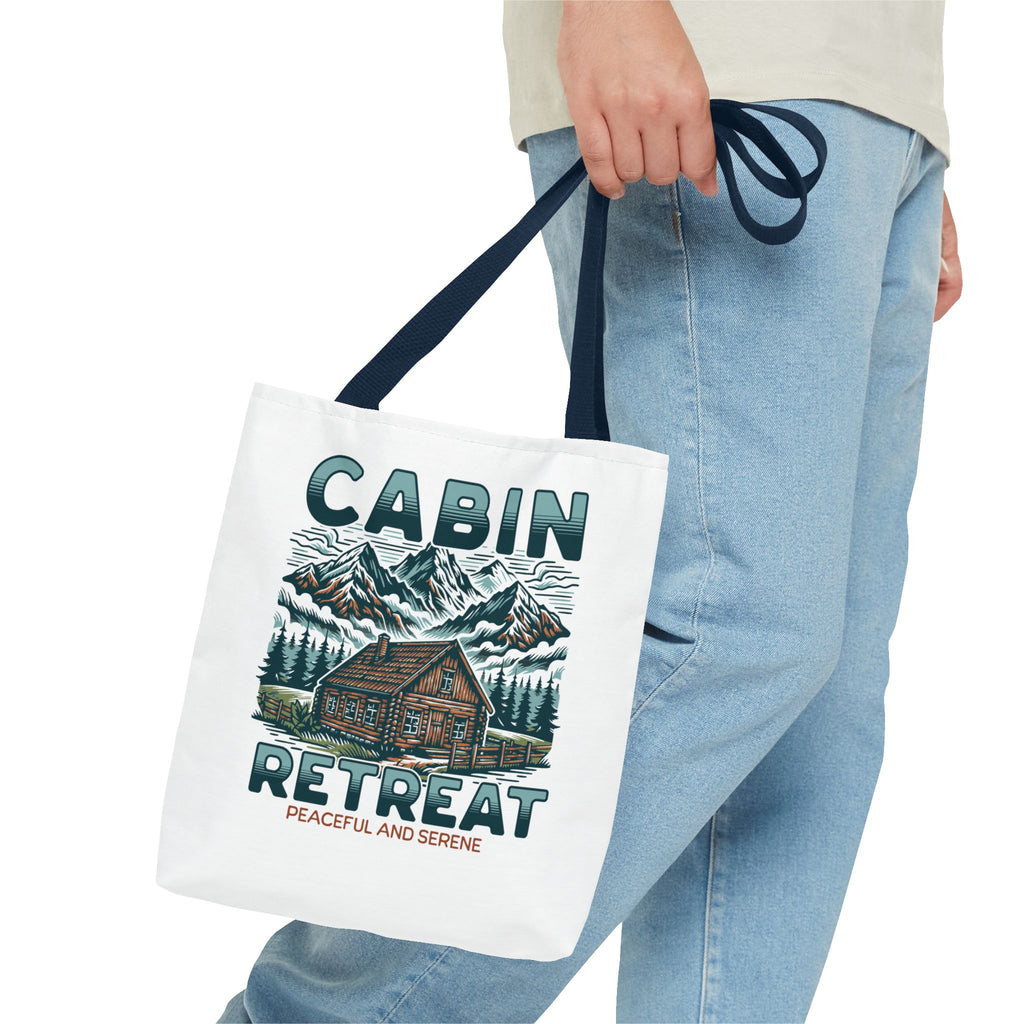 Cabin Retreat Tote Bag