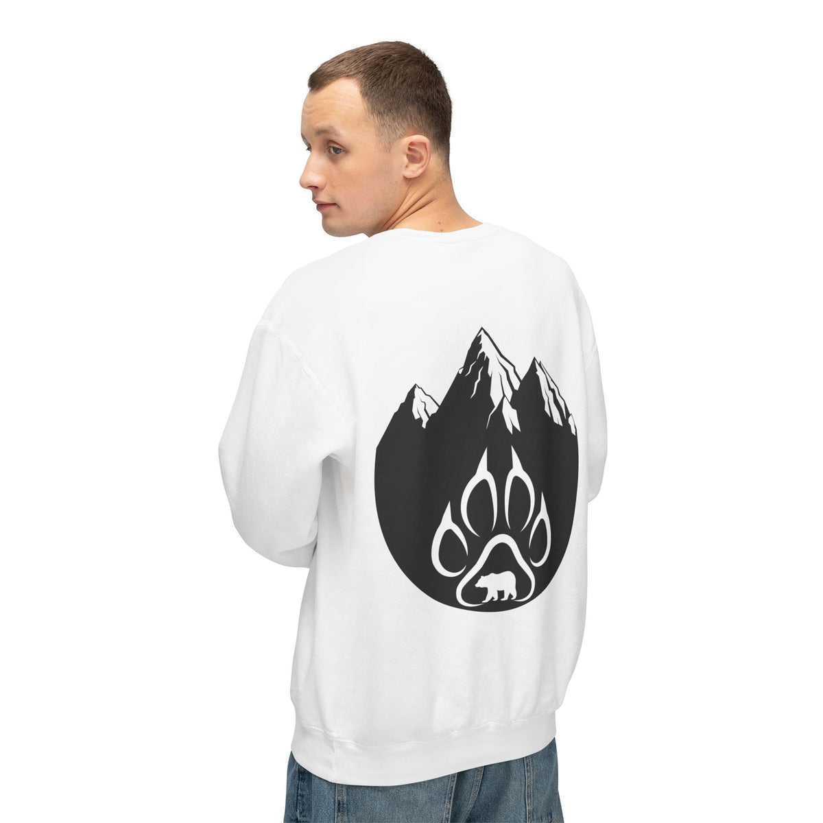 Nature Bear Paw Crewneck