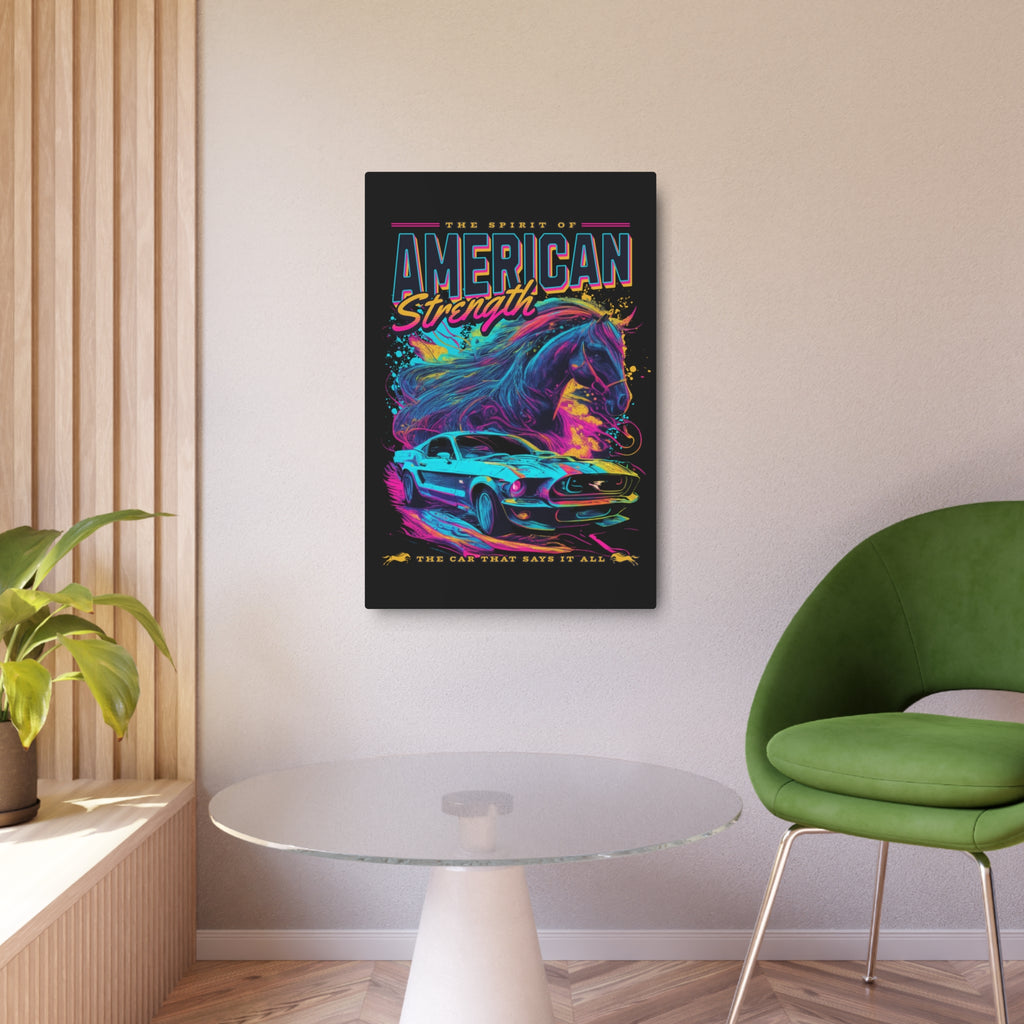 'The Spirit of American Strength' Vintage Wall Art