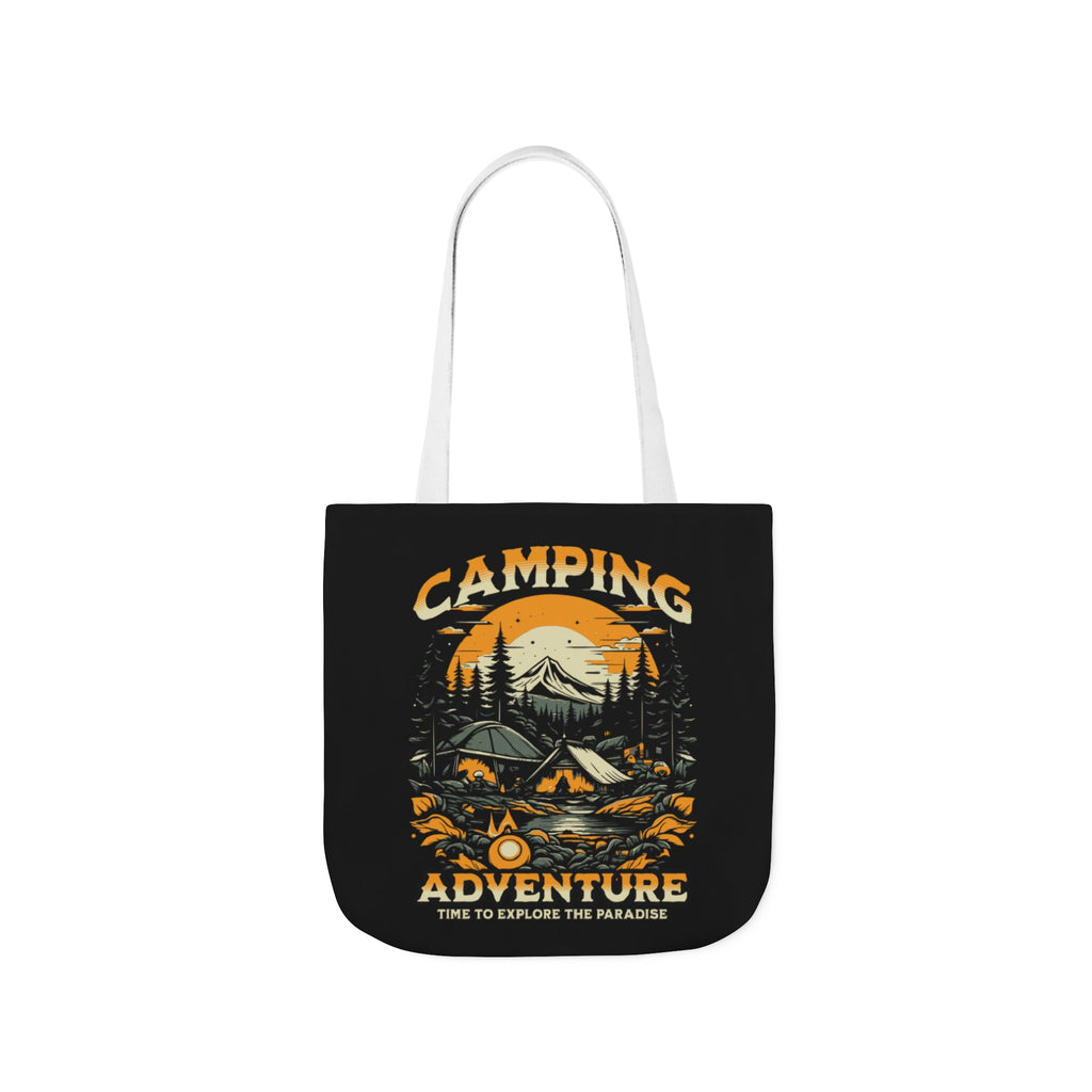 Camping Adventure Canvas Tote Bag