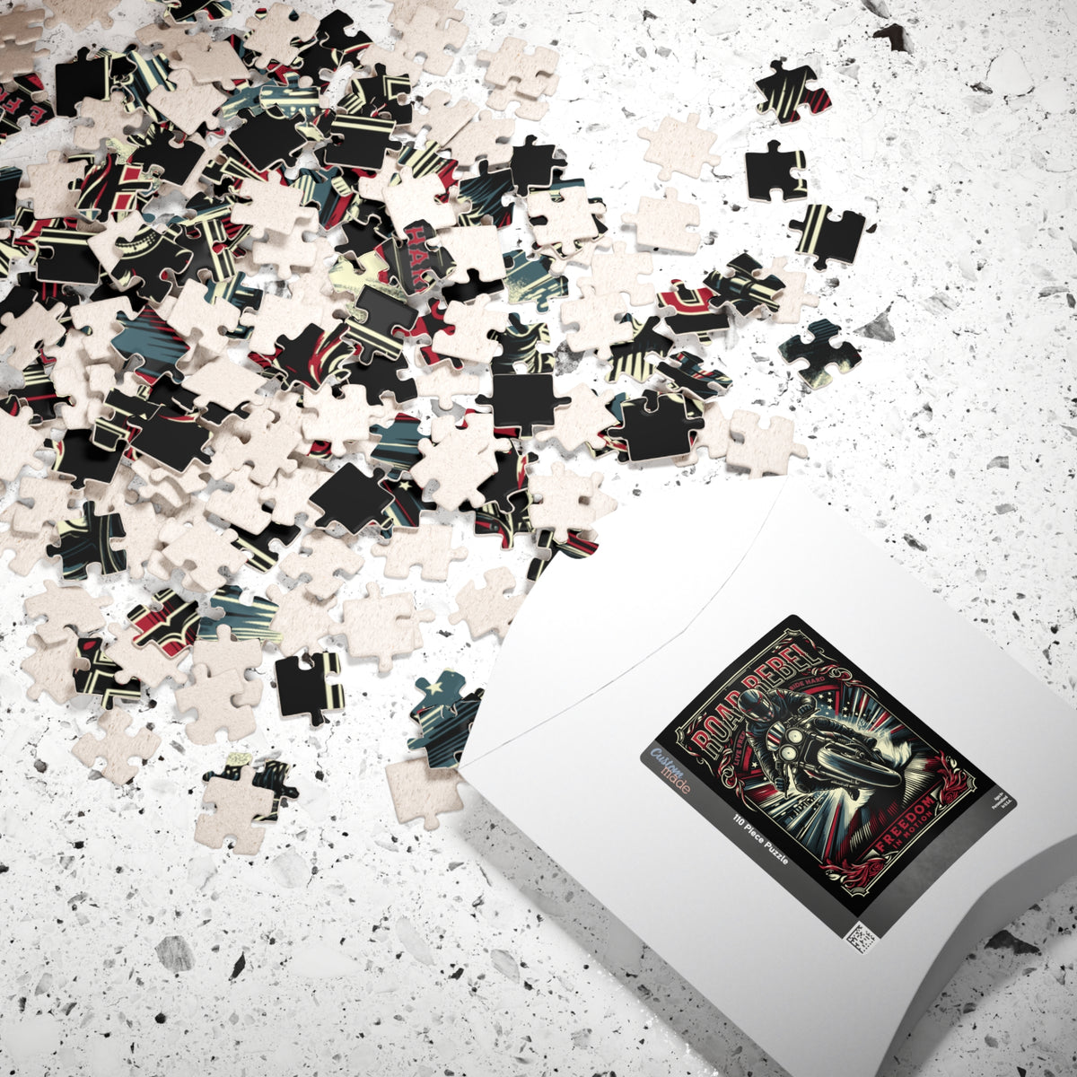 Road Rebel Motorcycle Puzzle (110/252/520 pcs)