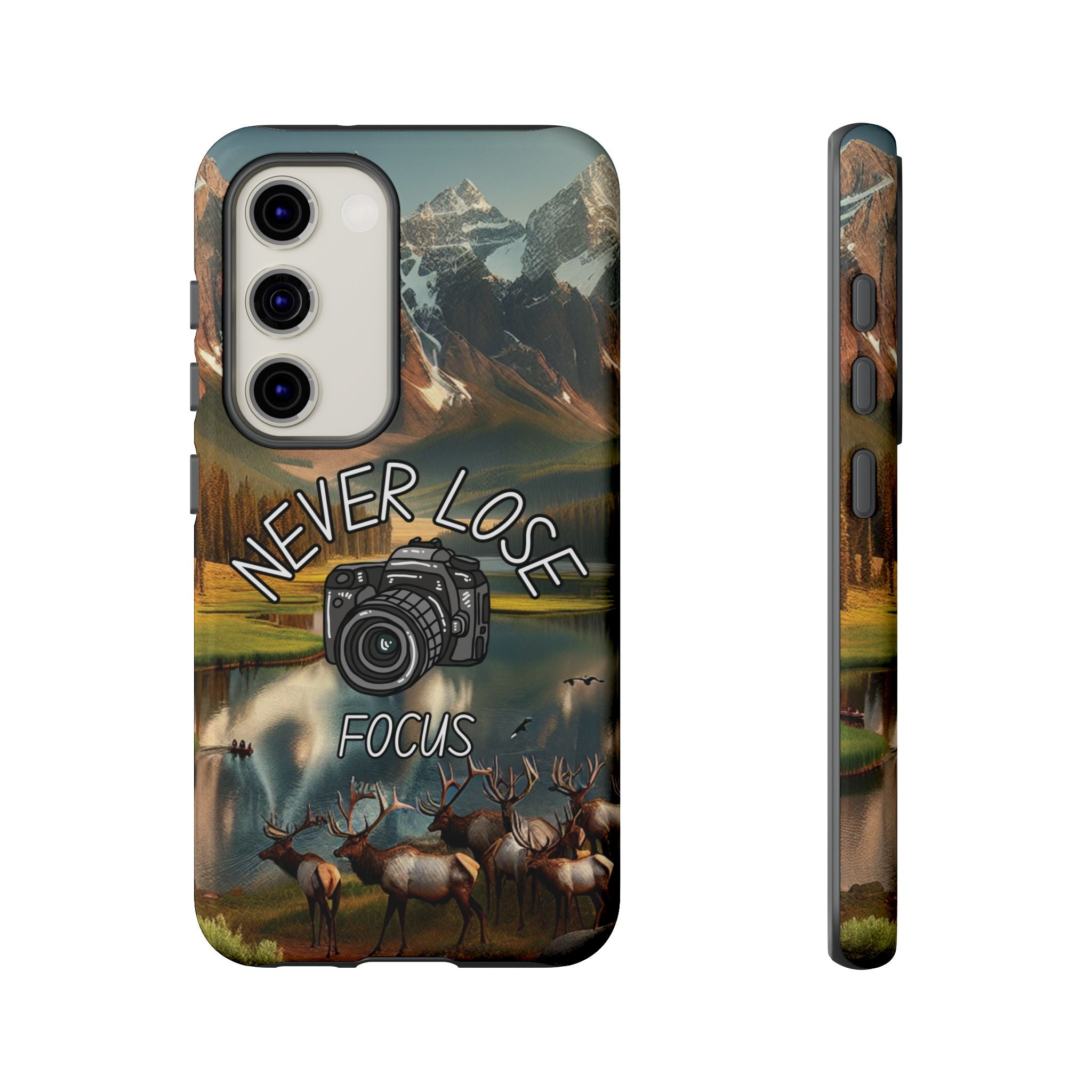 Never Lose Focus Phone Case