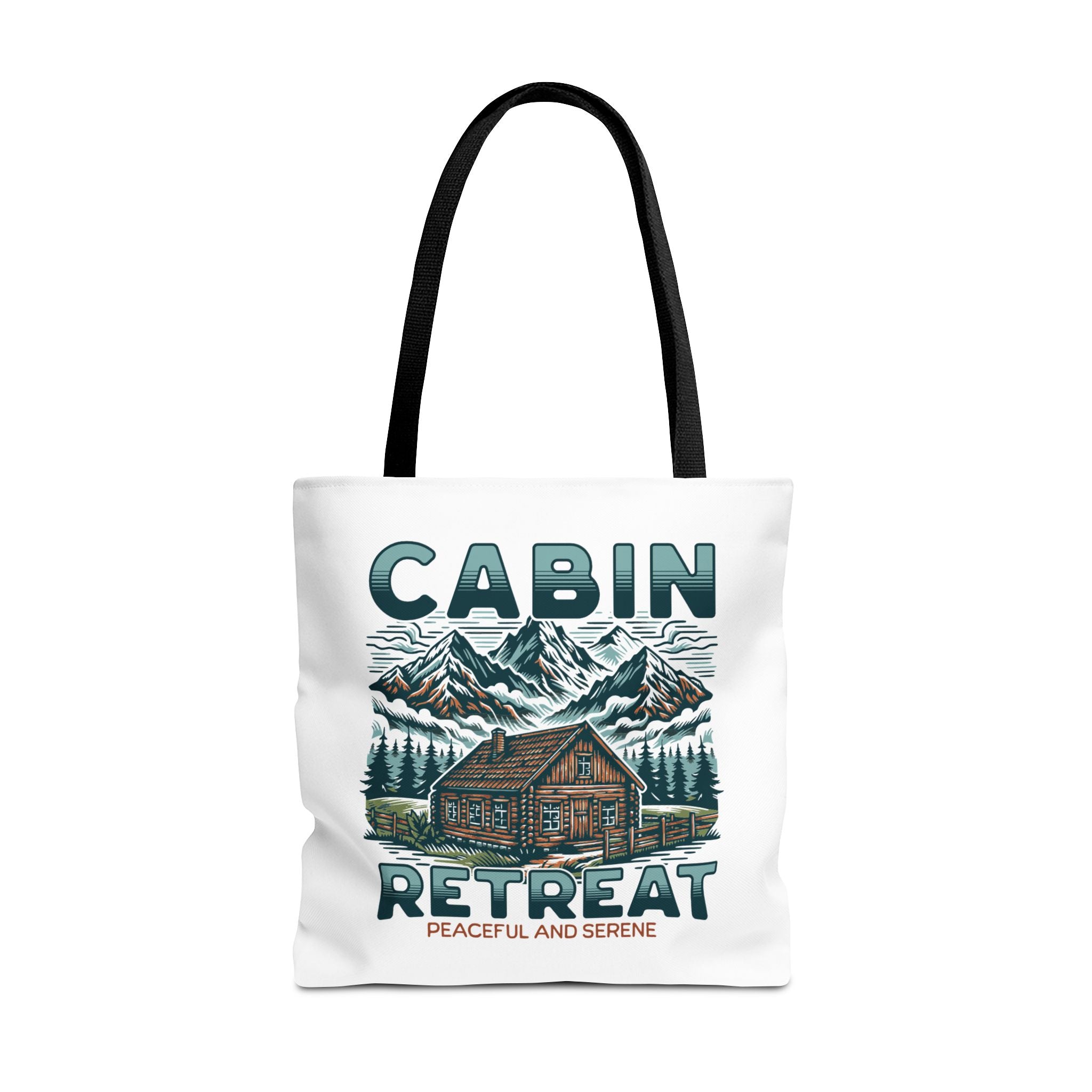 Cabin Retreat Tote Bag