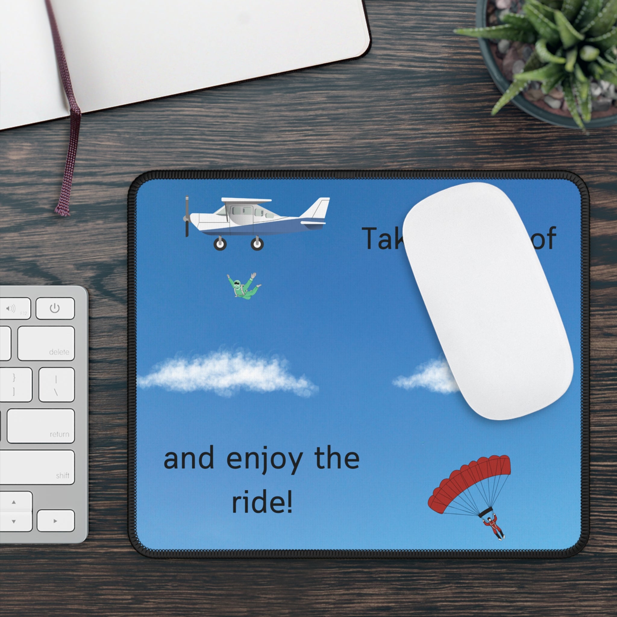 Leap of Faith Mouse Pad