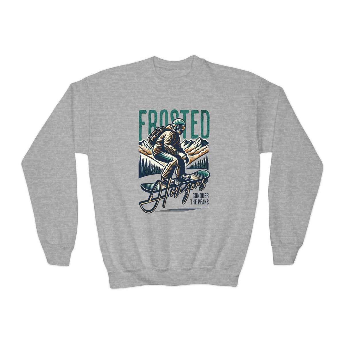Snowboarding Youth Crewneck