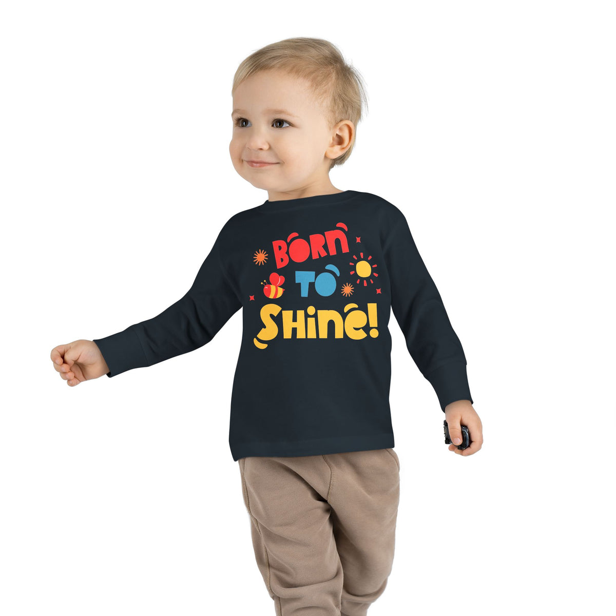 Born to Shine! Toddler LS T-Shirt