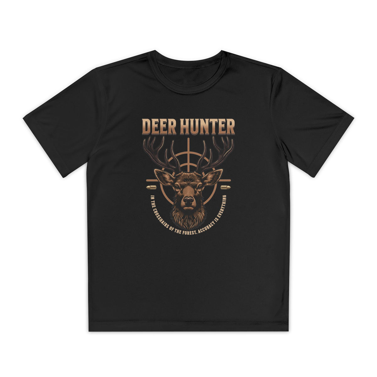 Deer Hunter w/Bullets Youth T-Shirt