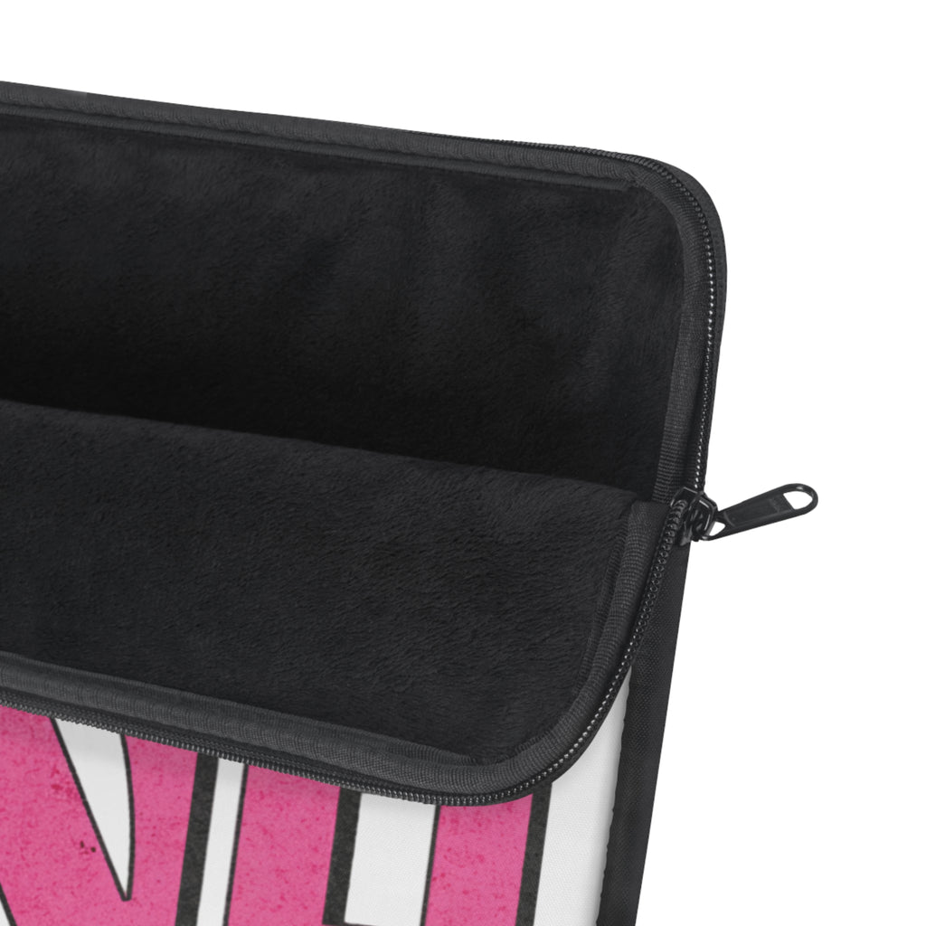 Stay Kind Pink Retro Laptop Cover