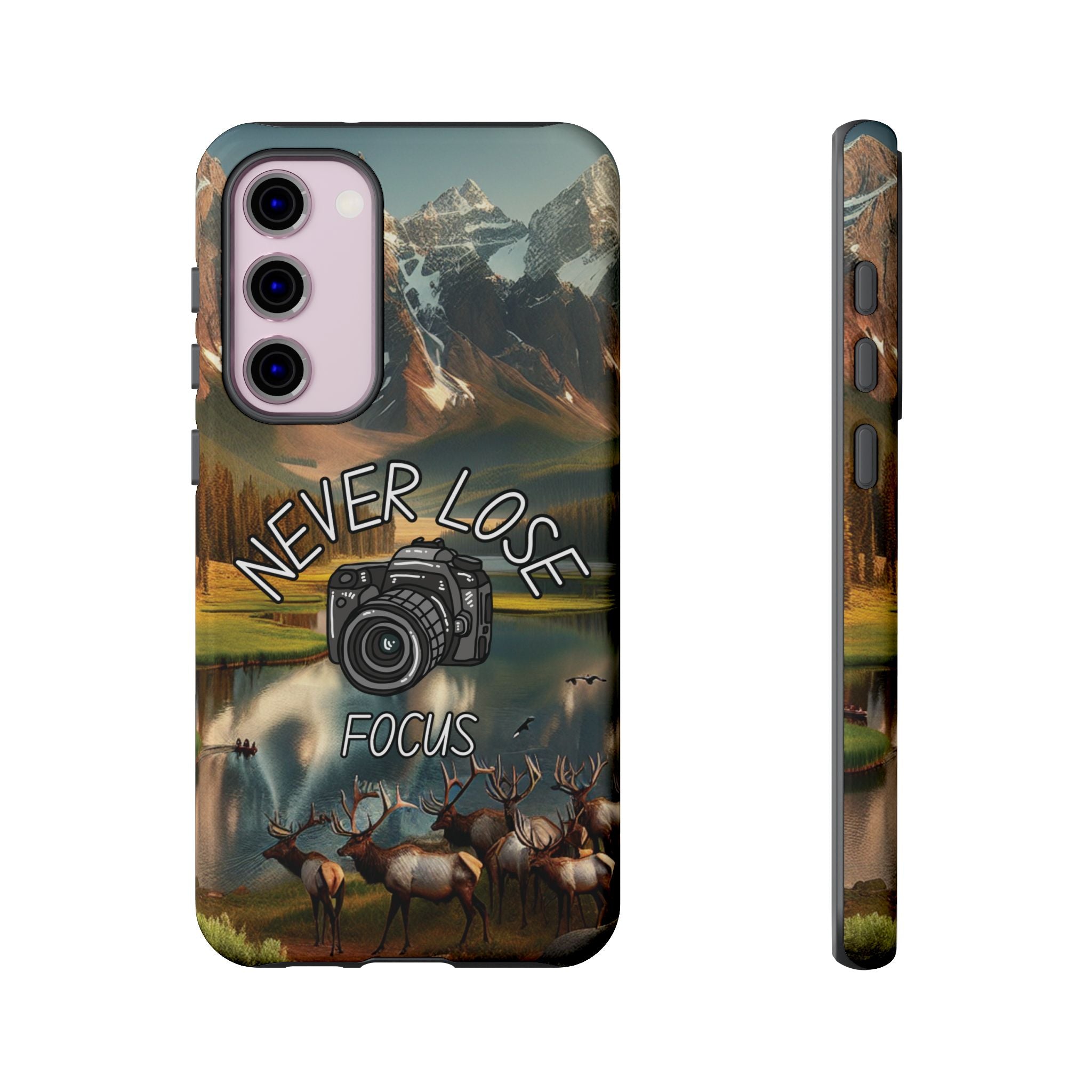 Never Lose Focus Phone Case