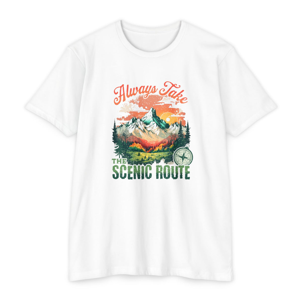 Scenic Route Mountain T-Shirt