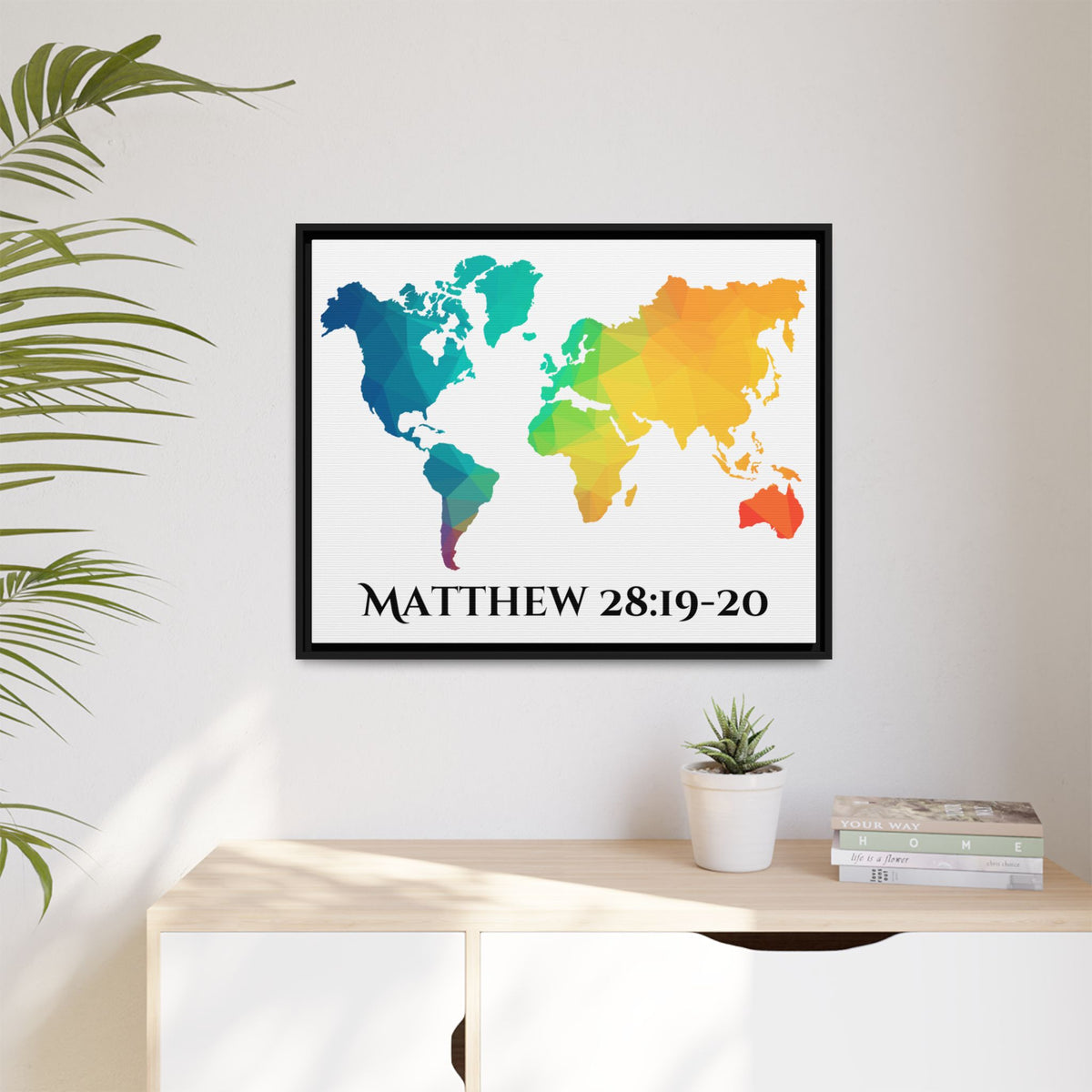 The Great Commission Wall Art (Matthew 28:19-20)