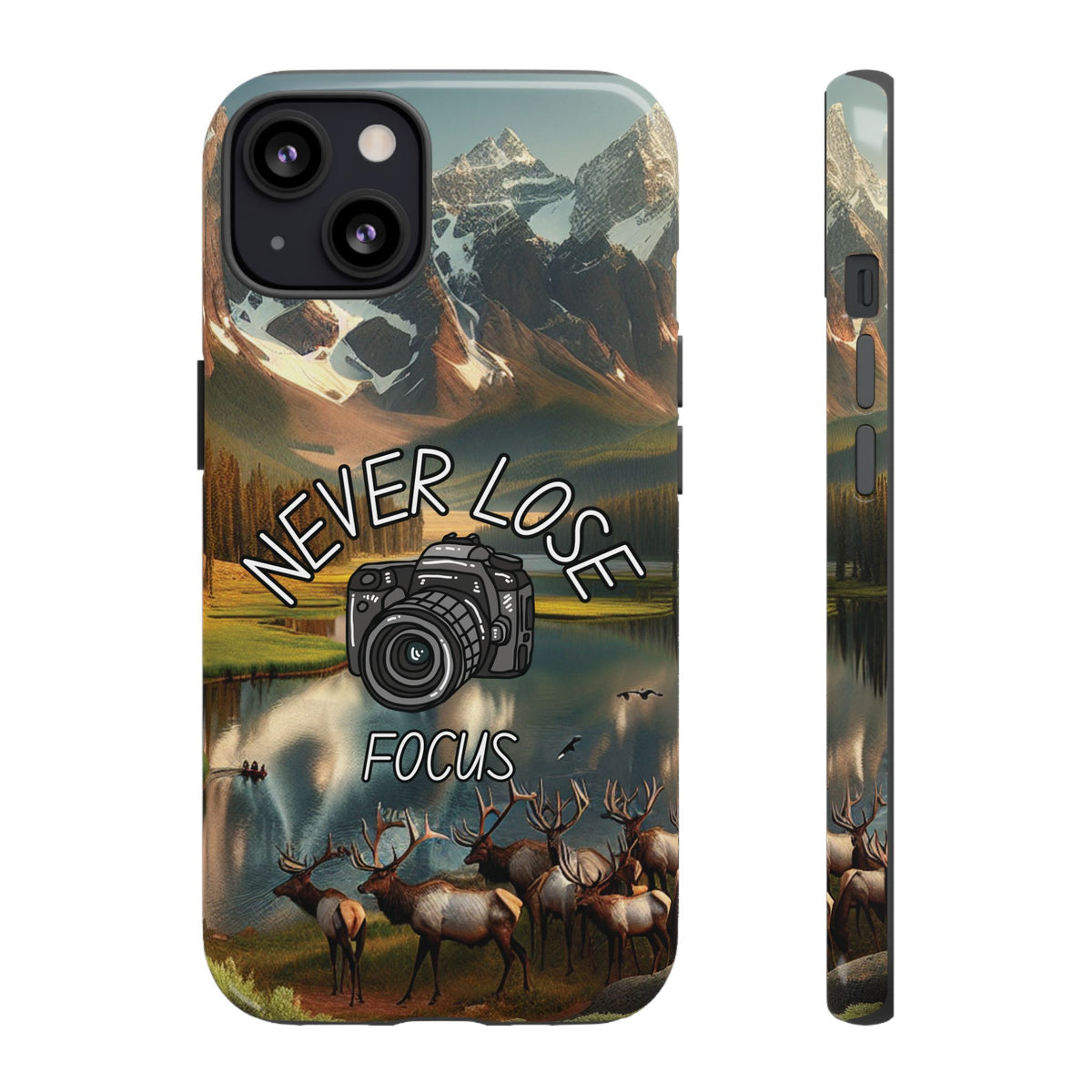 Never Lose Focus Phone Case