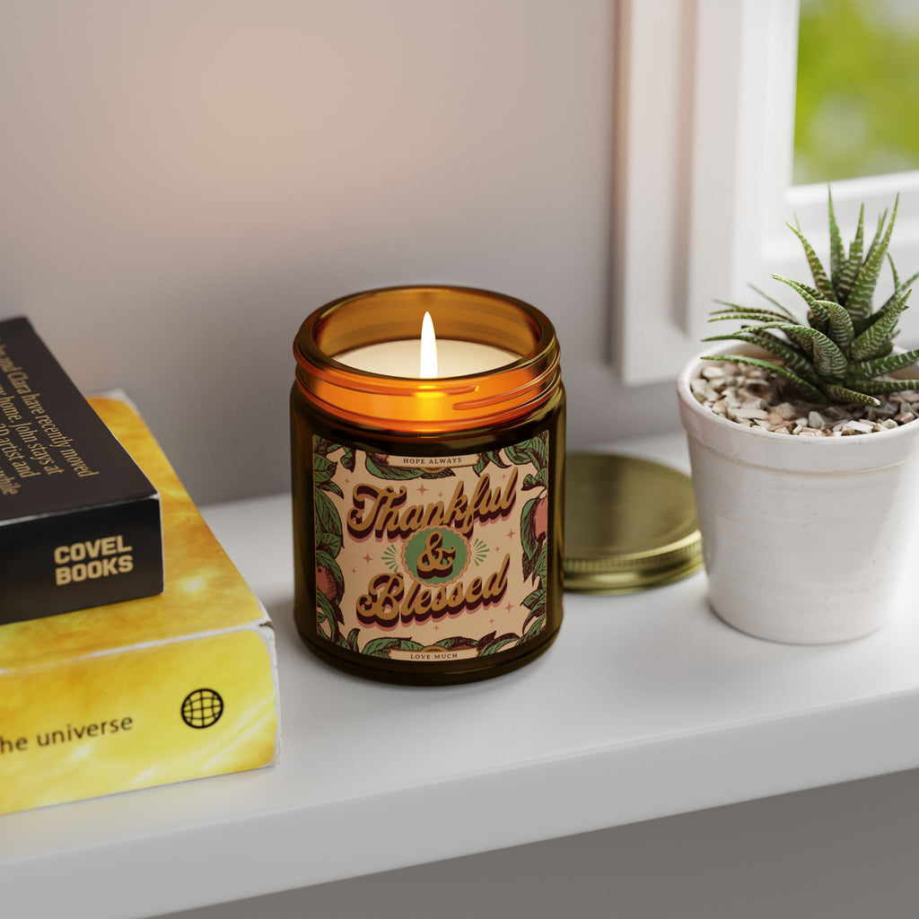 Thankful & Blessed Scented Candle (4oz. 9oz.)