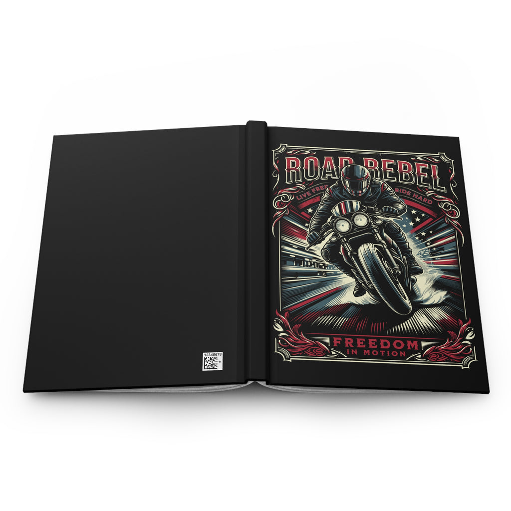 Road Rebel Motorcycle Hardcover Journal