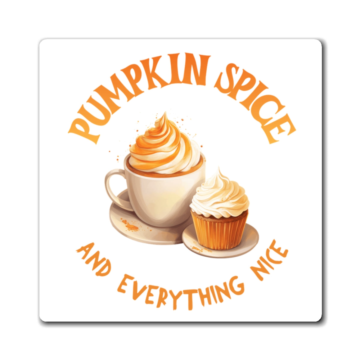 Pumpkin Spice Magnet