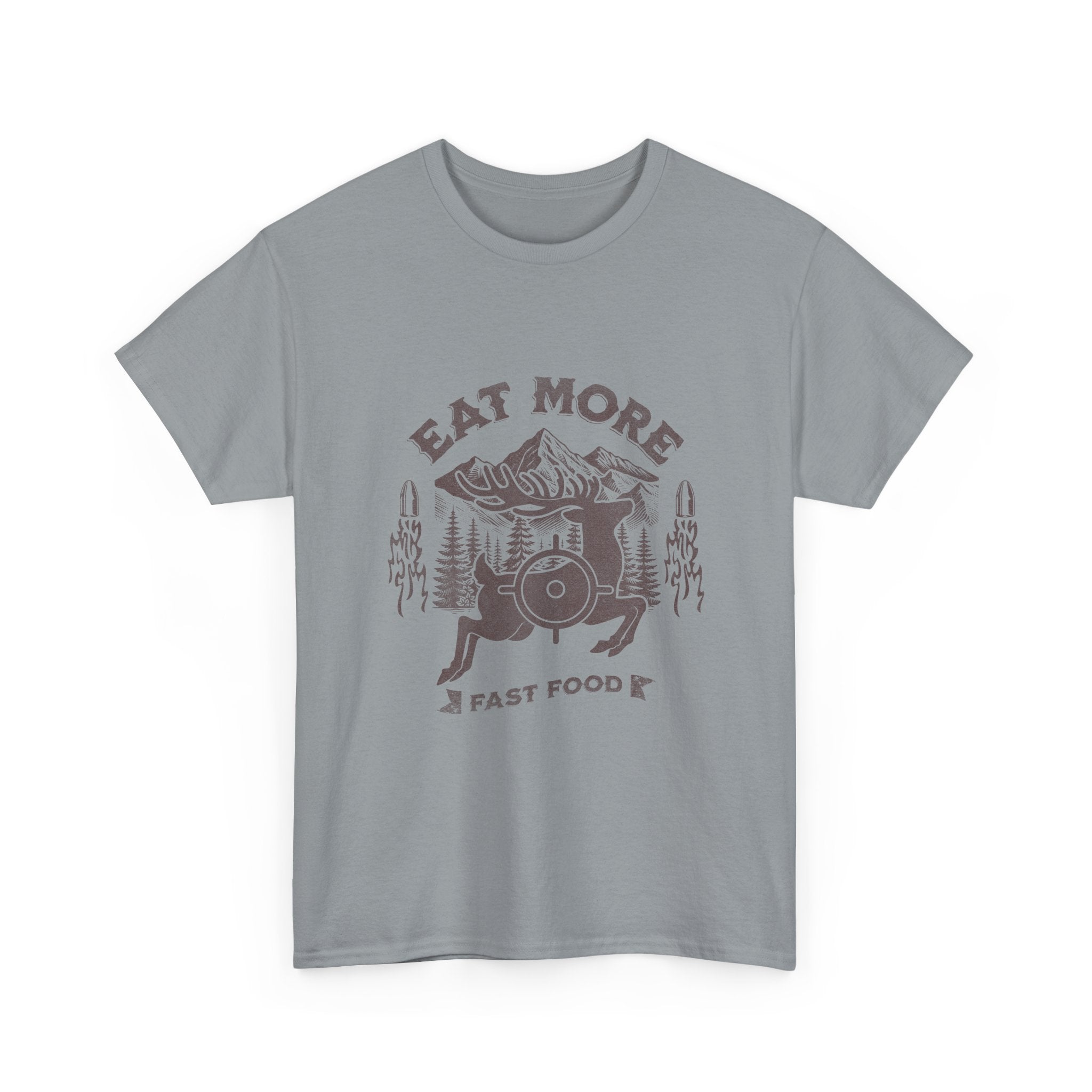 Eat More Fast-Food Vintage Mountain T-Shirt