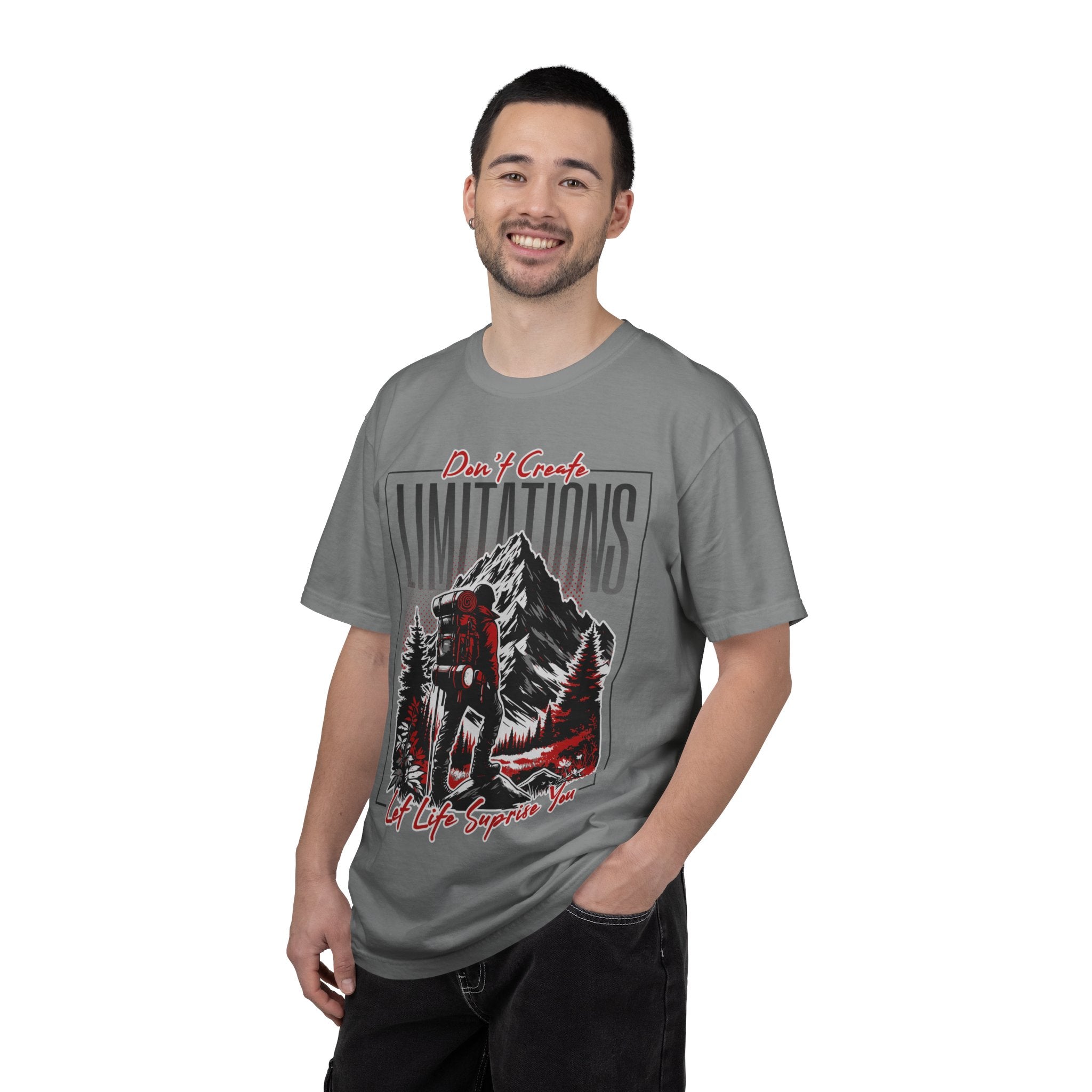 "Don't Create Limitations" Adventure T-Shirt